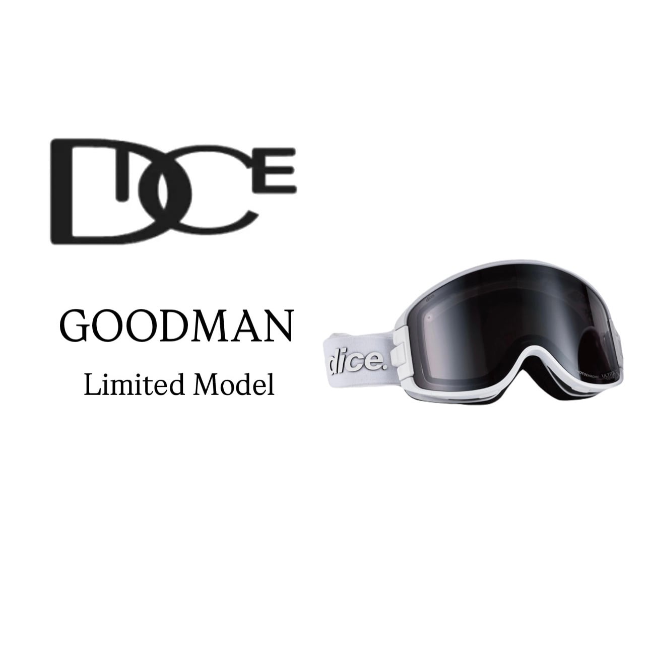 特典あり】25-26モデル . DICE . 『 GOODMAN 』Limited Model WhiteOut
