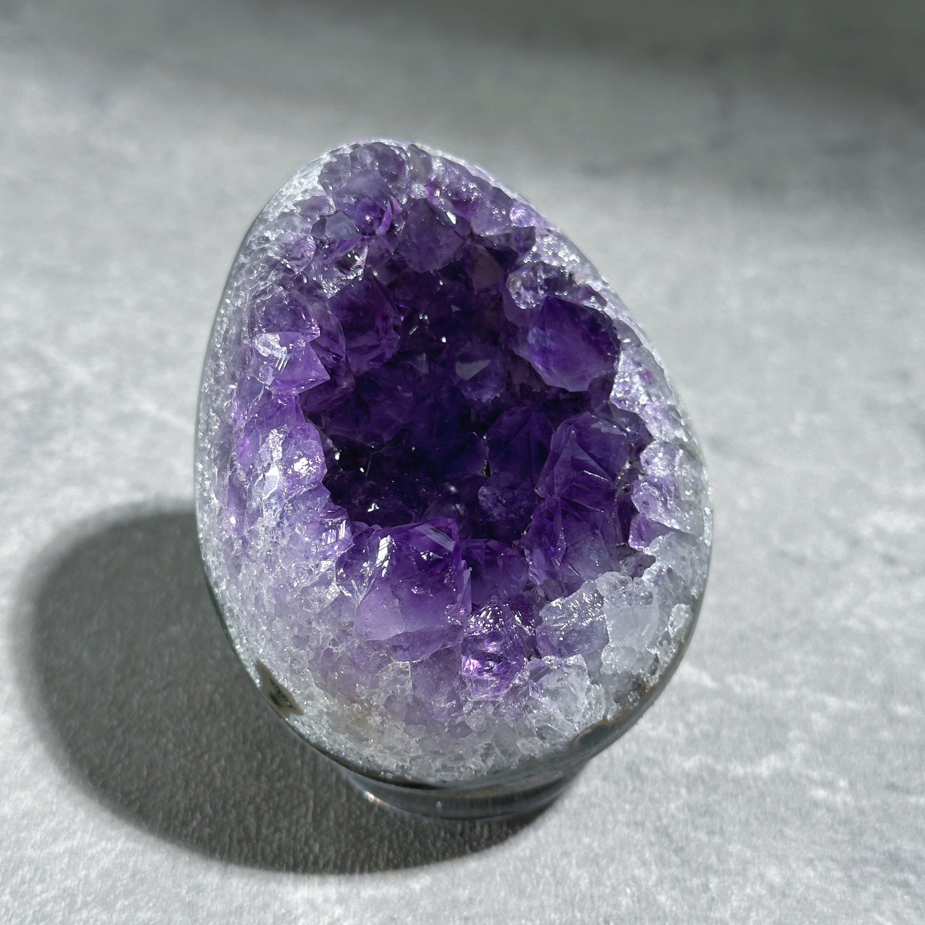 アメジスト 卵型01◇ Amethyst ◇天然石・鉱物・パワーストーン