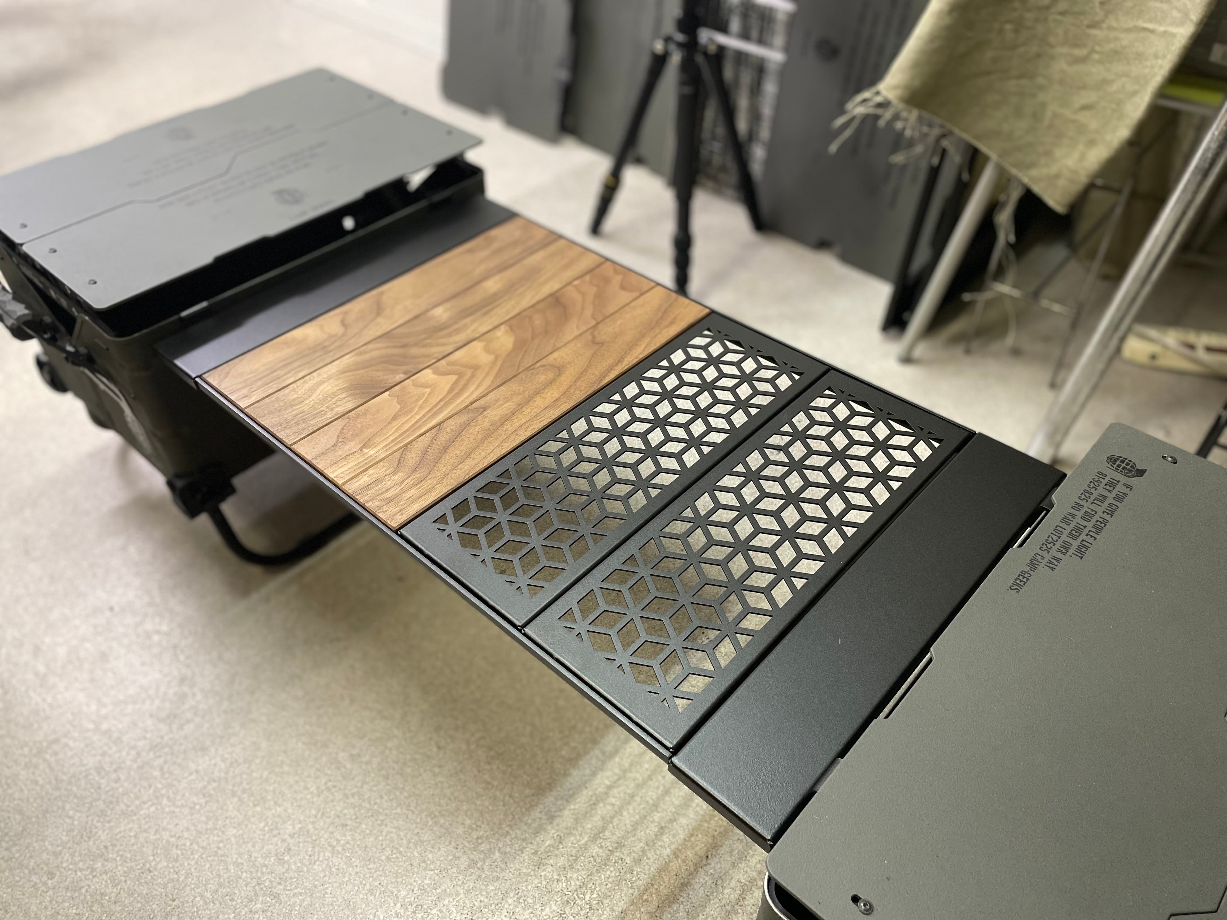 CAMP GEEKS ブリッジテーブル〜ウォールナット〜 ae71808a24d3b6a4f99971dad87321