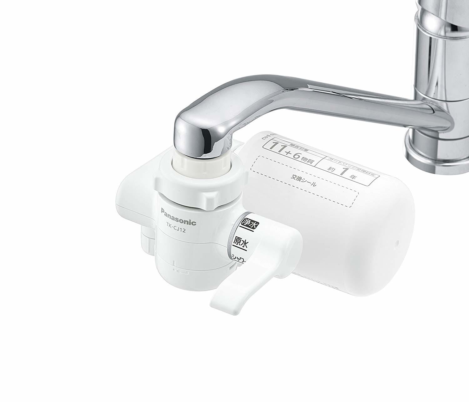 パナソニック 浄水器 蛇口直結型 ホワイト TK-CJ12-W | J.A.C SHOPPING