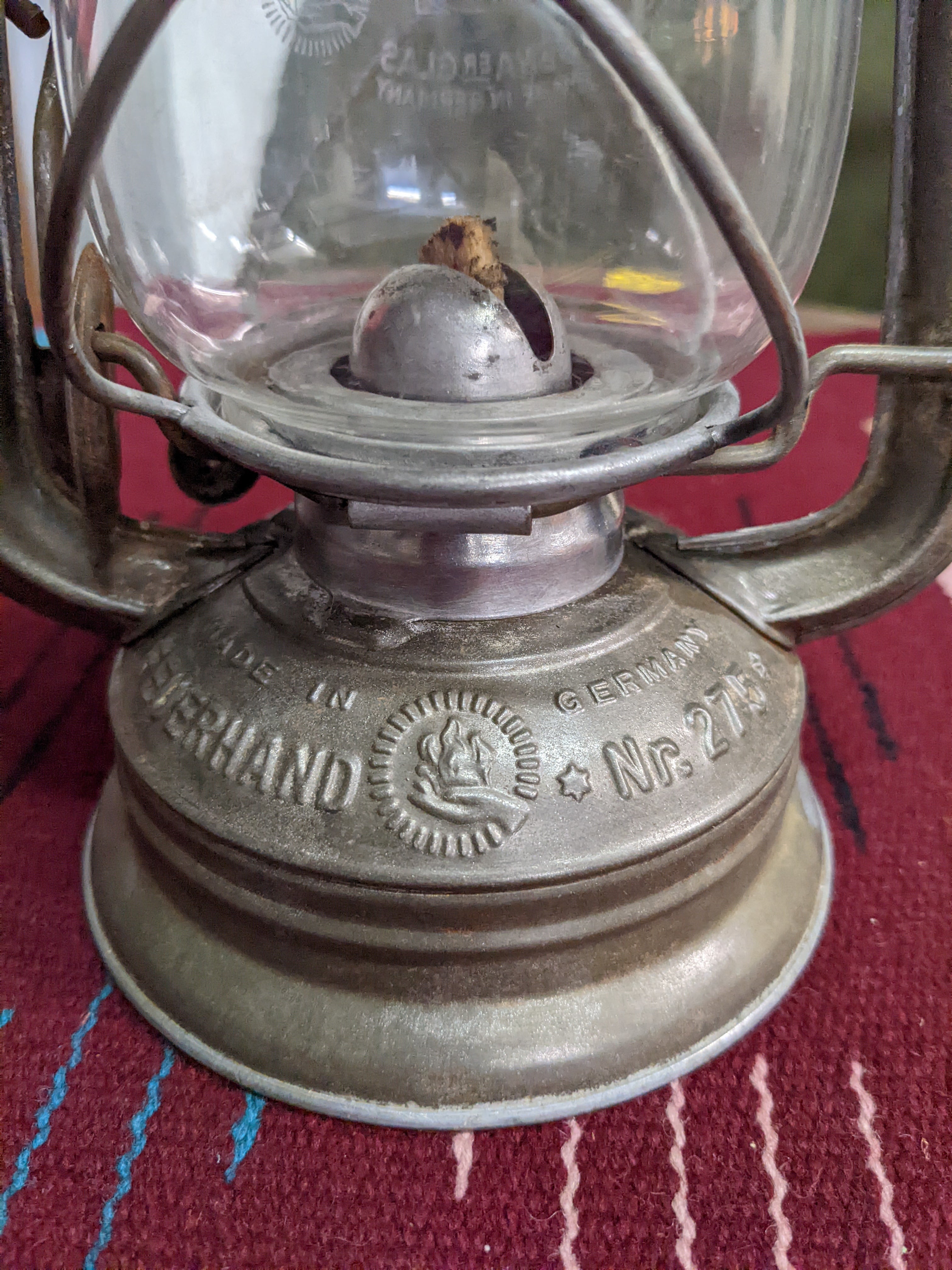 フュアハンド275 ビンテージランタン　FEUER HAND 64e3887632f528544bcb609872fbb6