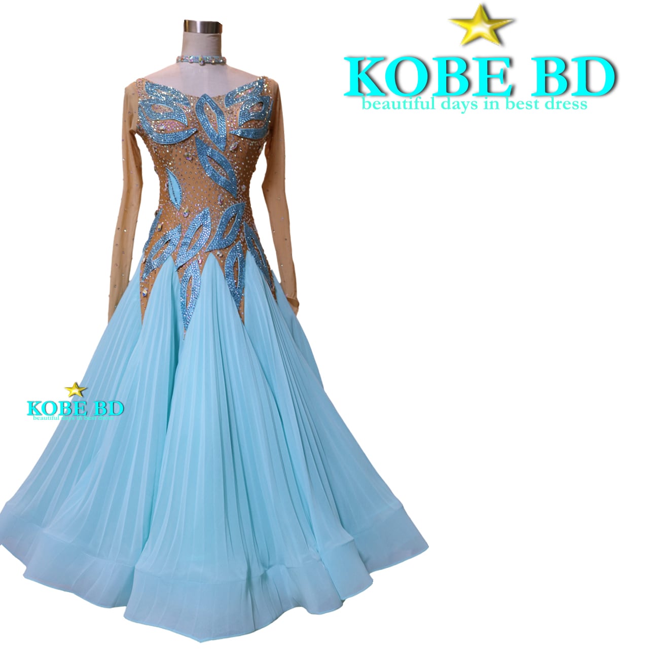 社交ダンスドレス】⭐️【商品番号AIー 241210】スタンダードドレス