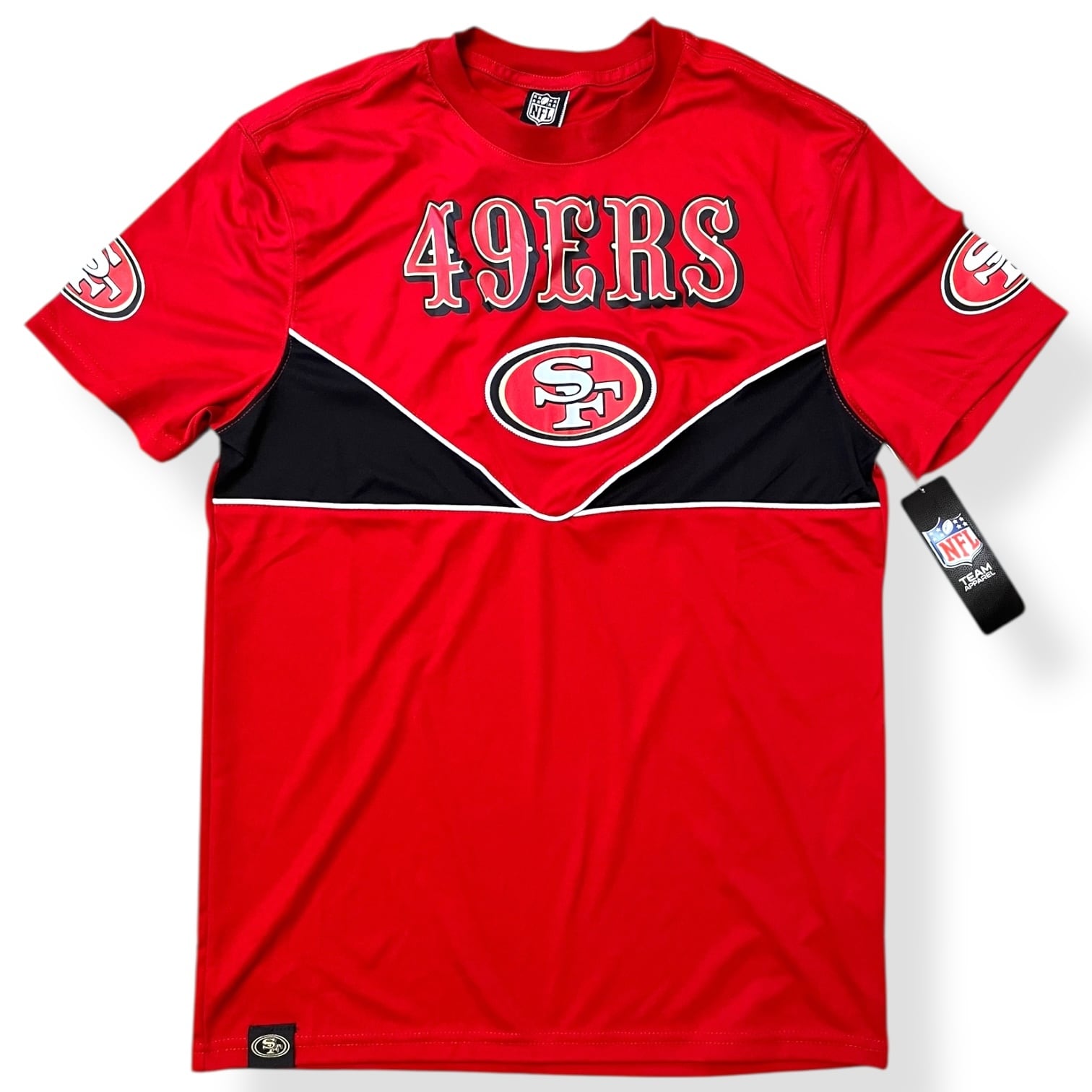 S,L,XL,2XL】NFL 49ers アメフト スポーツシャツ 半袖TEAM APPAREL