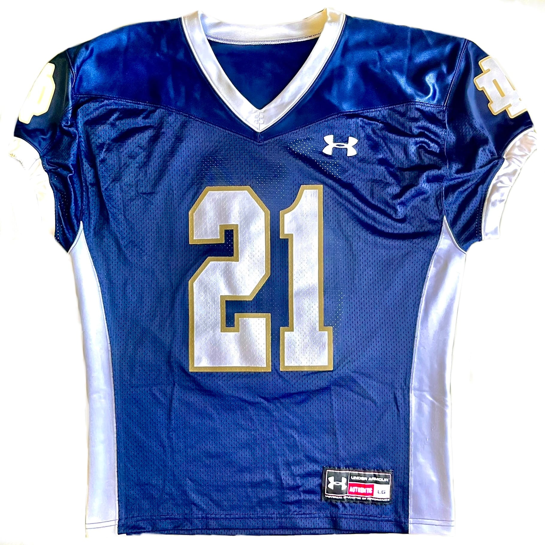 NOTRE DAME UA アメフト 練習用 ジャージ/メッシュ | END ZONE/エンド