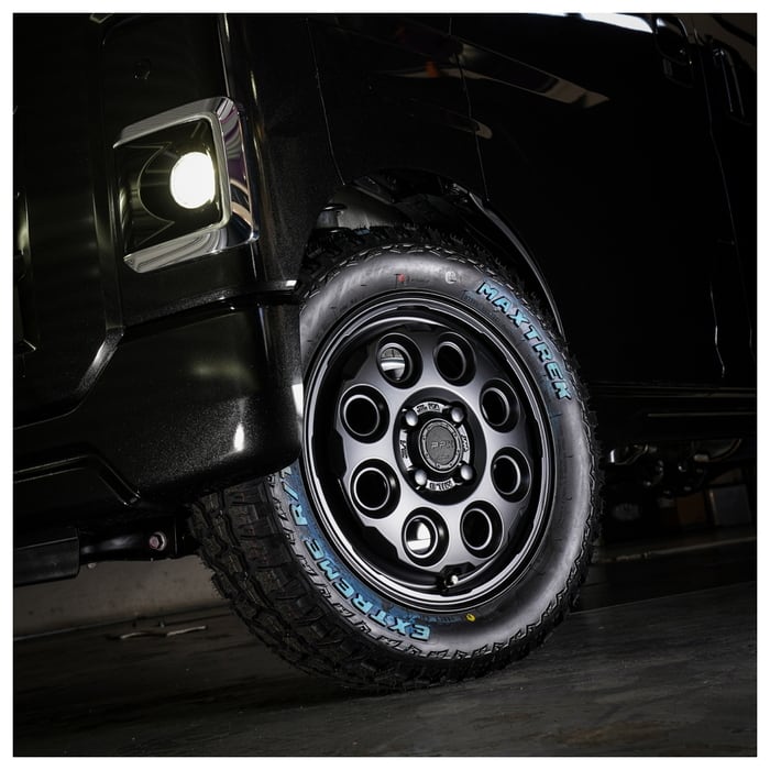 PPX MIL:8】 14インチホイール 4本セット 14×4.5J +45 4/100 VIA/JWL