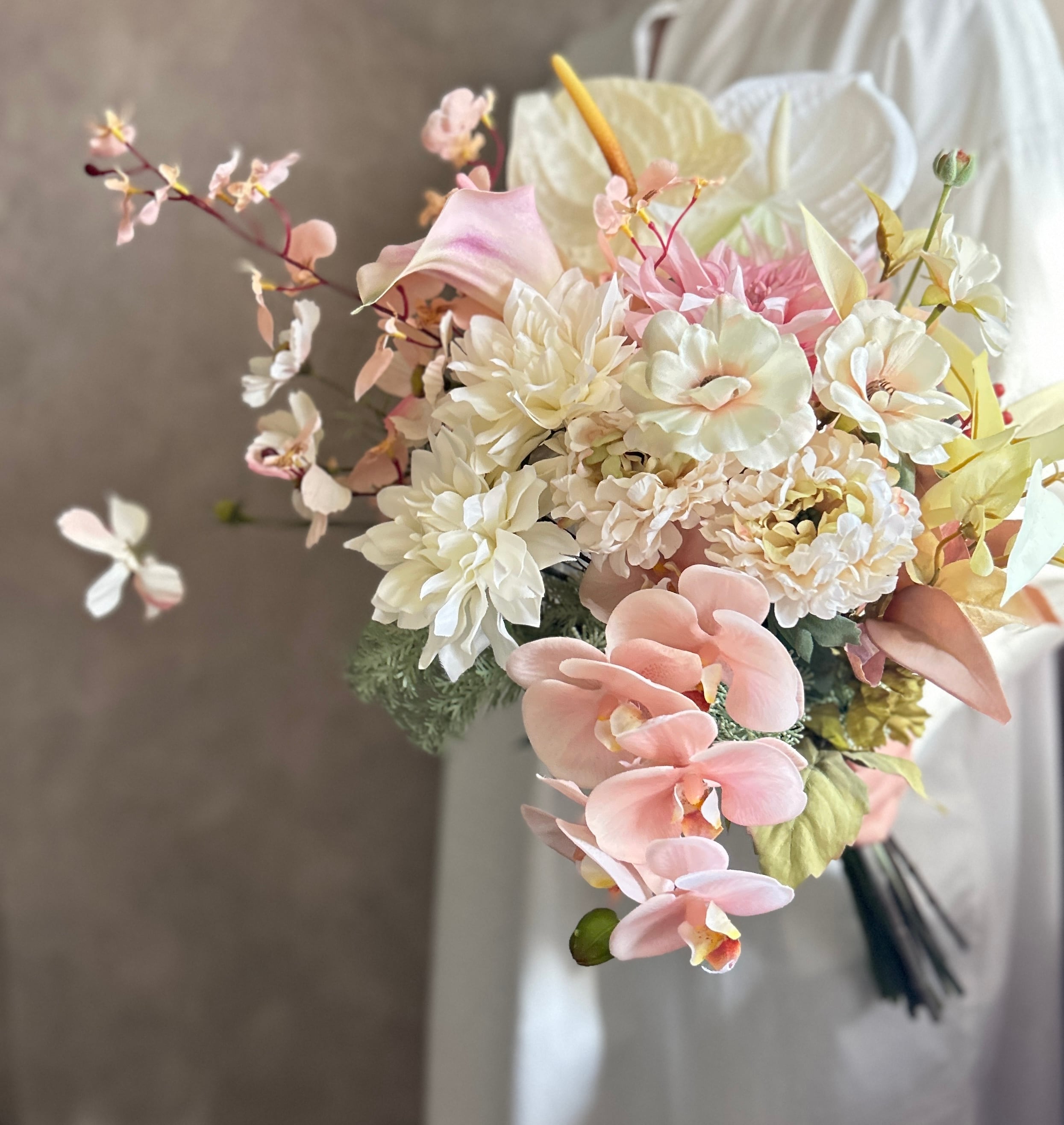 ニュアンスカラー＋スイートシックブーケ/アーティフィシャルブーケ