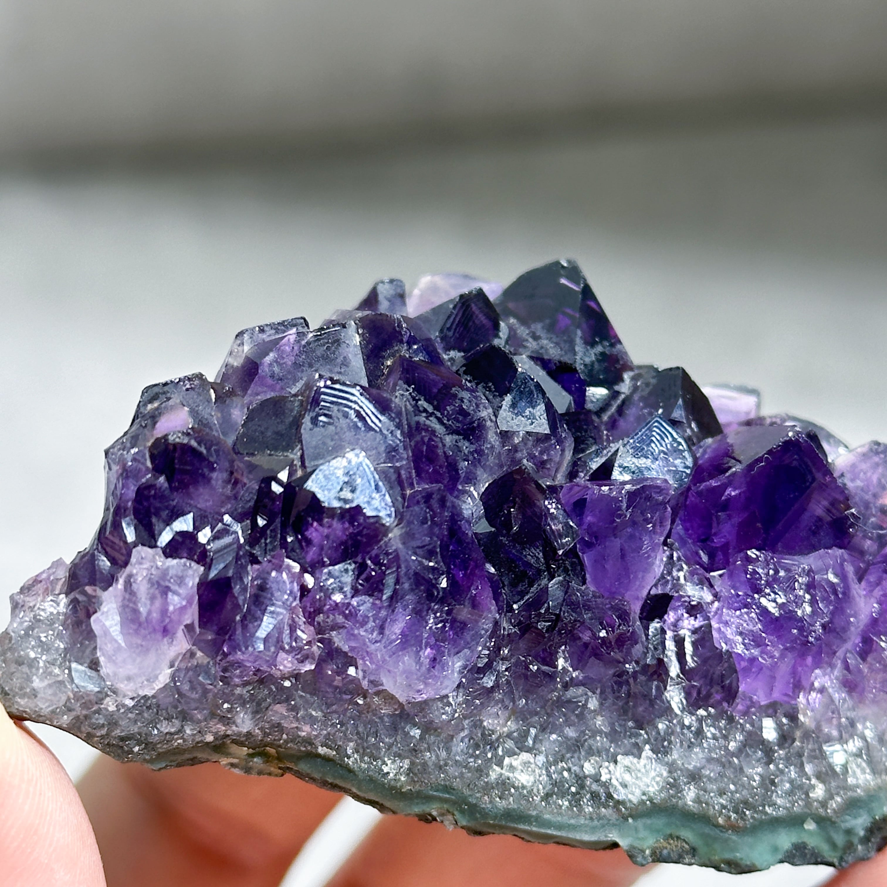 天使の指紋◎ウルグアイ産アメジスト 原石 13◇ Amethyst ◇天然石