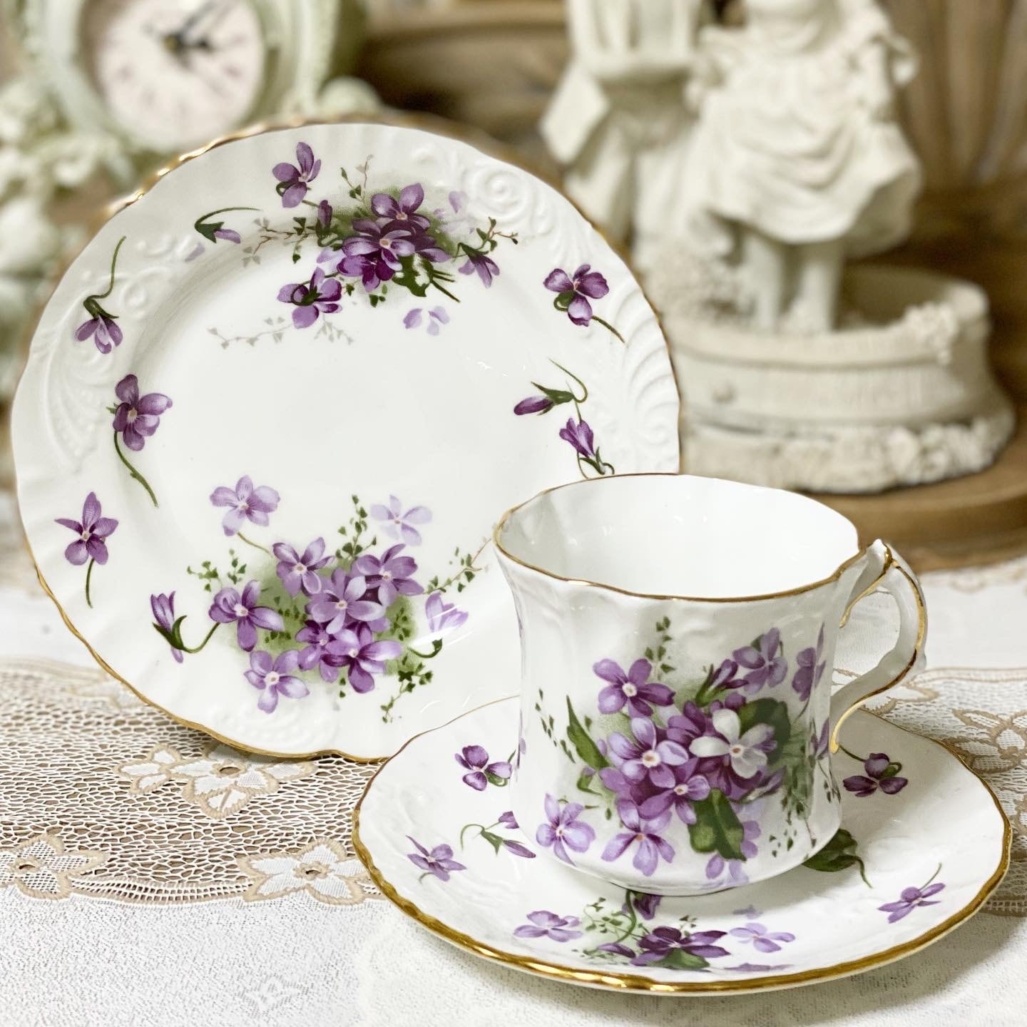 ハマースレイ ヴィクトリアンバイオレット トリオ | Melrose 鎌倉