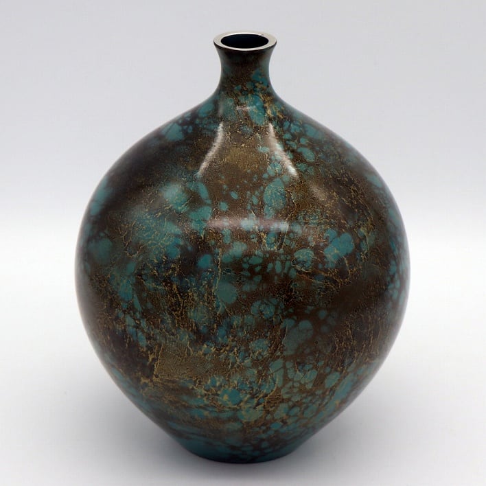 正晴・鋳銅・花瓶・No.200708-257・梱包サイズ80 | リサイクルショップ