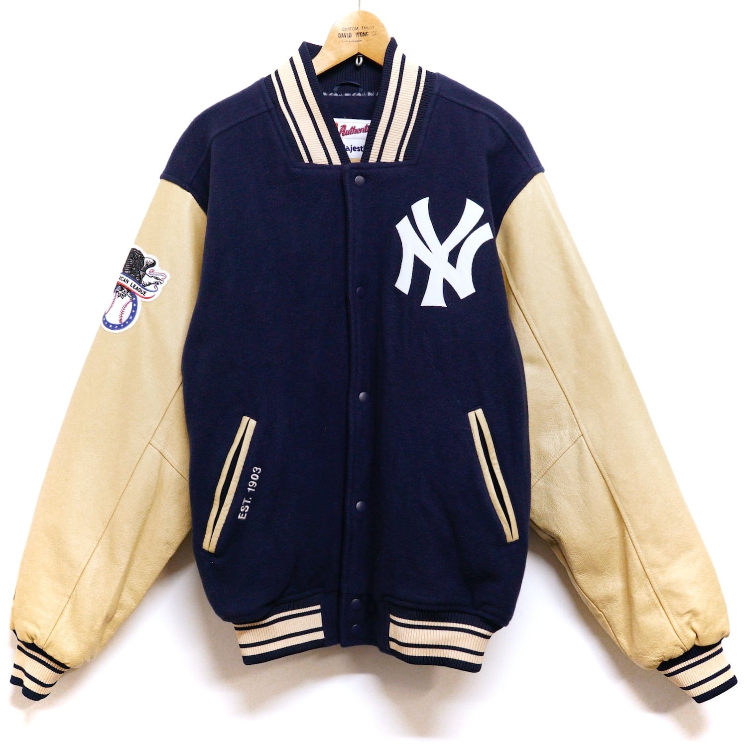 クリーニング済】 Majestic NY YANKEES スタジャン XL クリーニング済