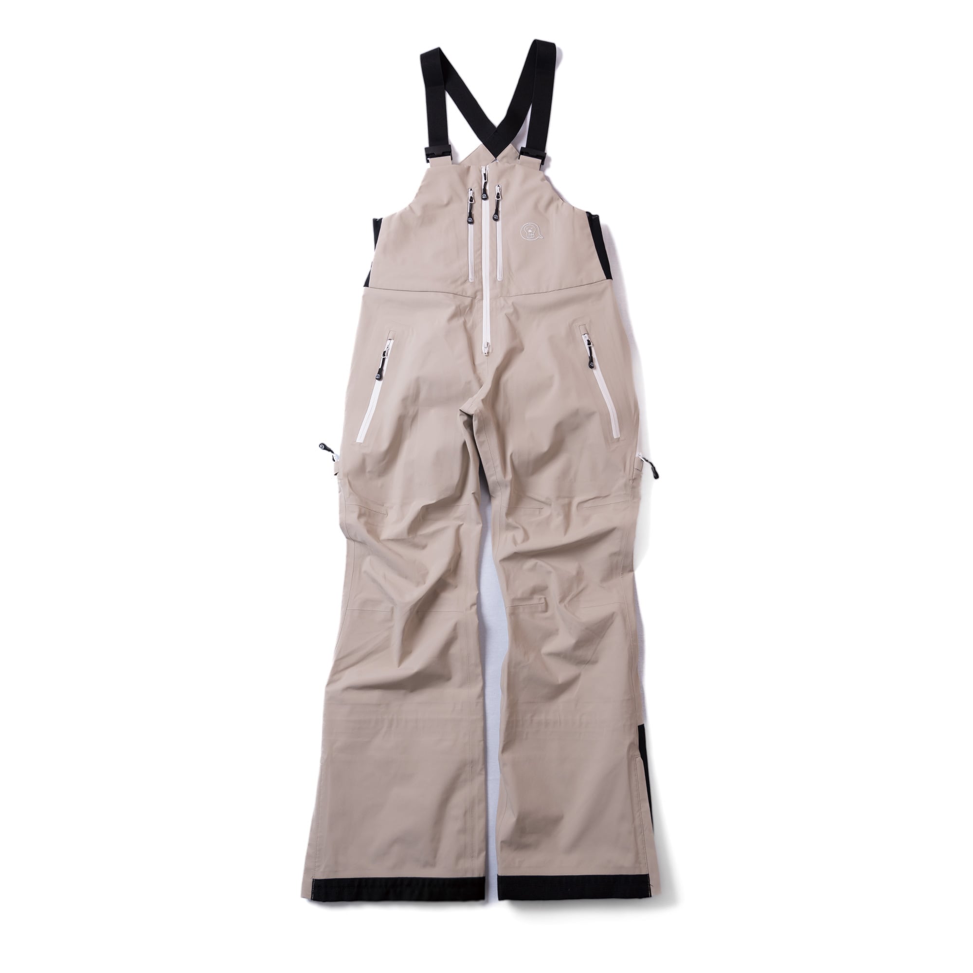 2023-2024 // SMOKE BIB PANTS // BEIGE | unfudge ONLINE STORE