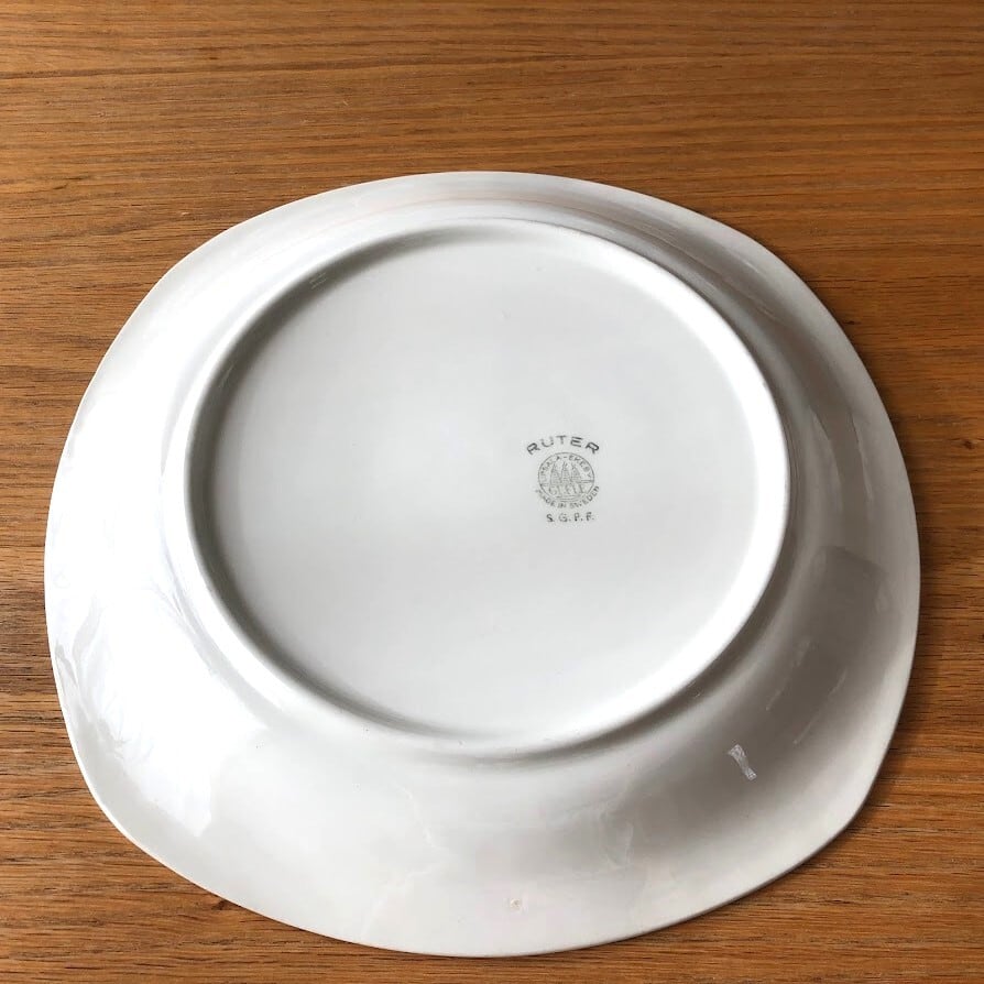 ゲフレ/ウプサラエクビー ルーター Gefle/Upsala-Ekeby Ruter プレート