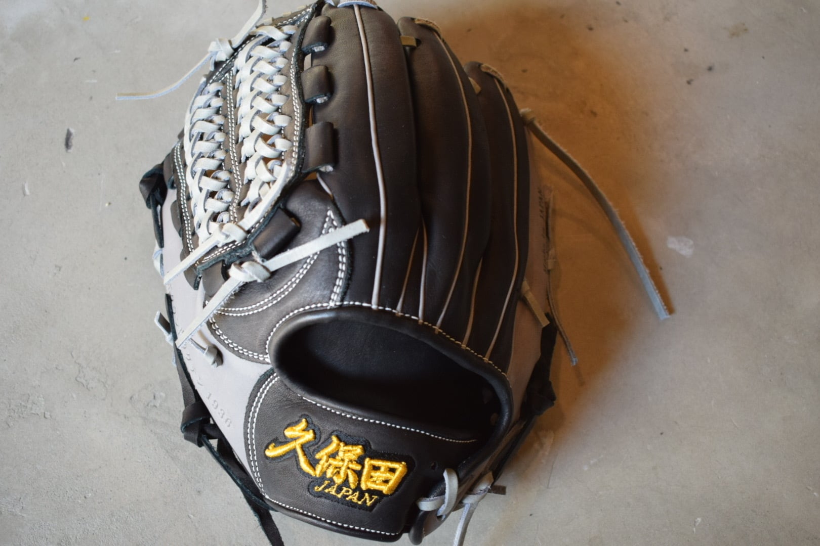 USA逆輸入限定品 【久保田JAPAN】硬式用グローブ 左投げ用 型番：YF-L7