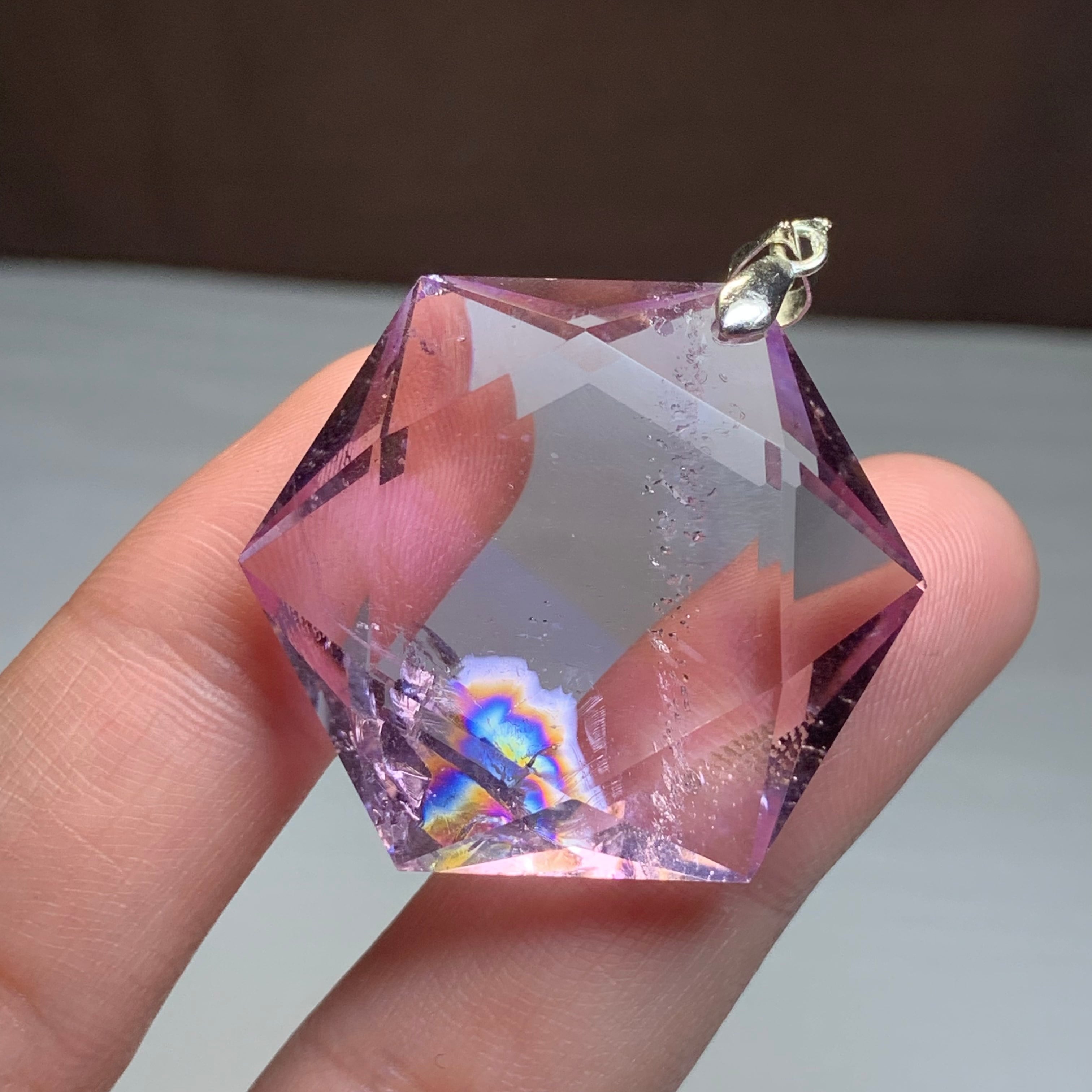 8.六芒星☆虹 アメトリン ペンダントトップ | Naturaltreasure