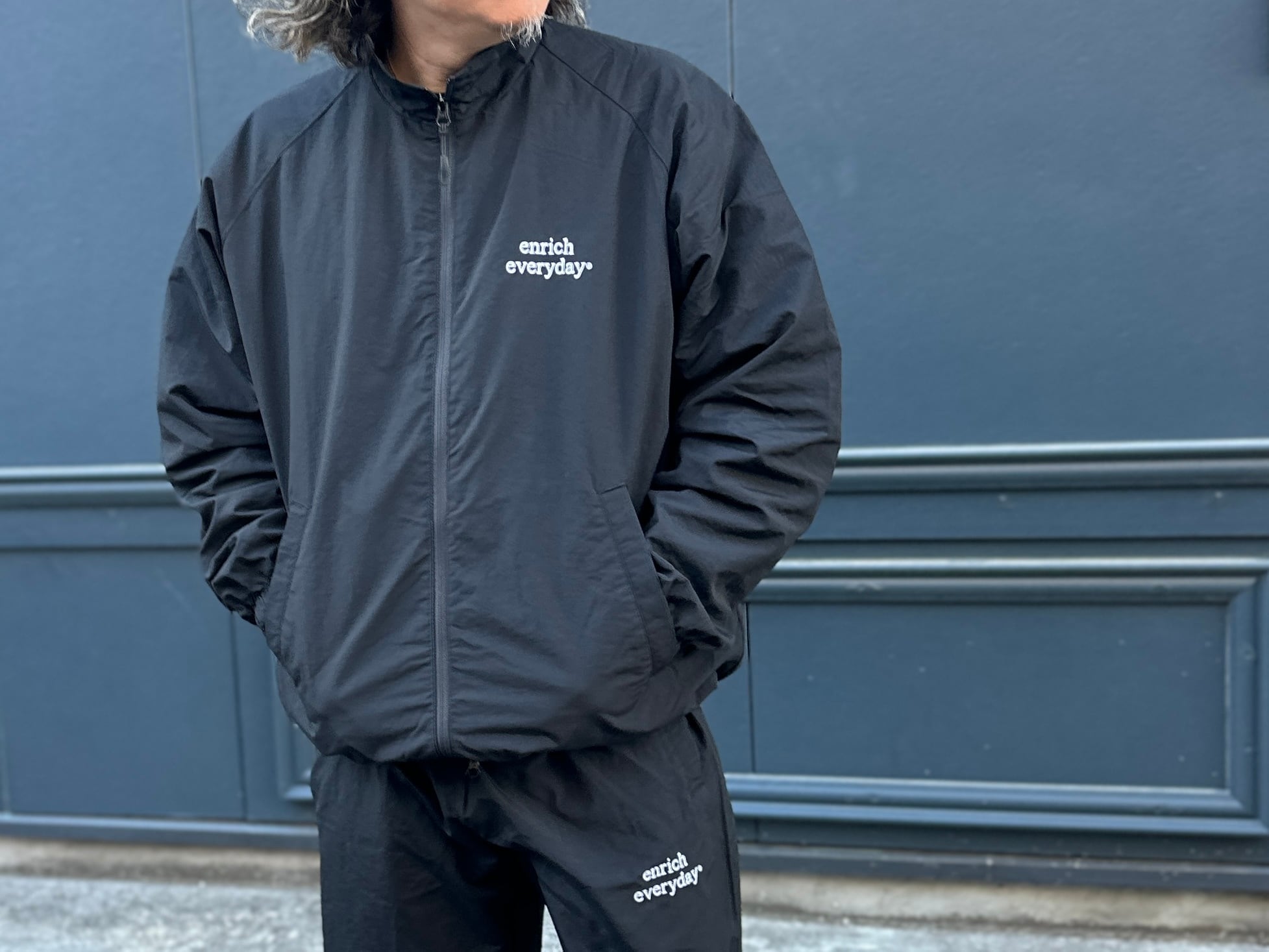 受注生産：3月中お届け予定）（SETUP対応）everyday Nylon Jacket