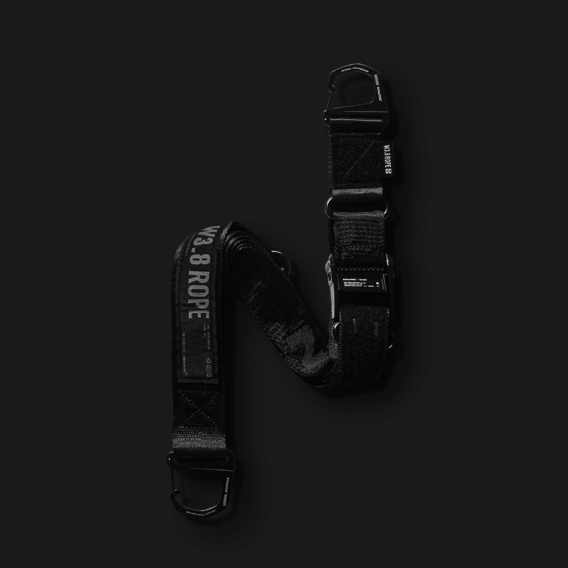 NULL PIXEL W3.8 ROPE BLACK EDITION ロープ NULL PIXEL>W3.8 ROPE BLACK EDITION | CAMP GEEKS
