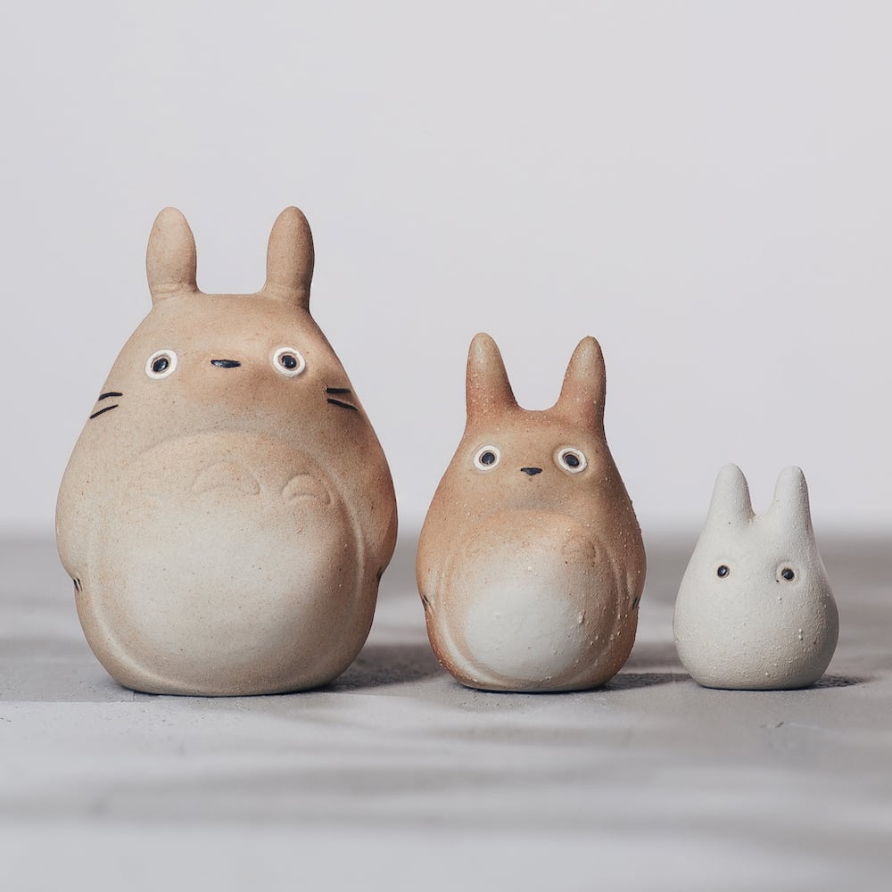 となりのトトロ 信楽焼 大中小トトロ 3体セット（1246） | すすのこ
