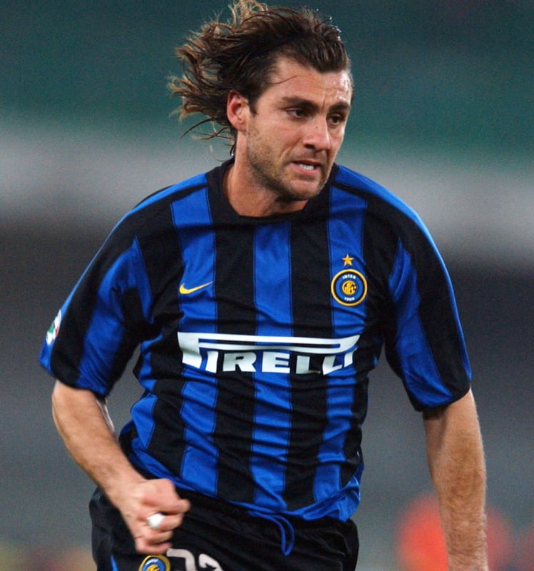 選手用]インテル 2003-04 Nike ホーム半袖 選手用 ユニフォーム