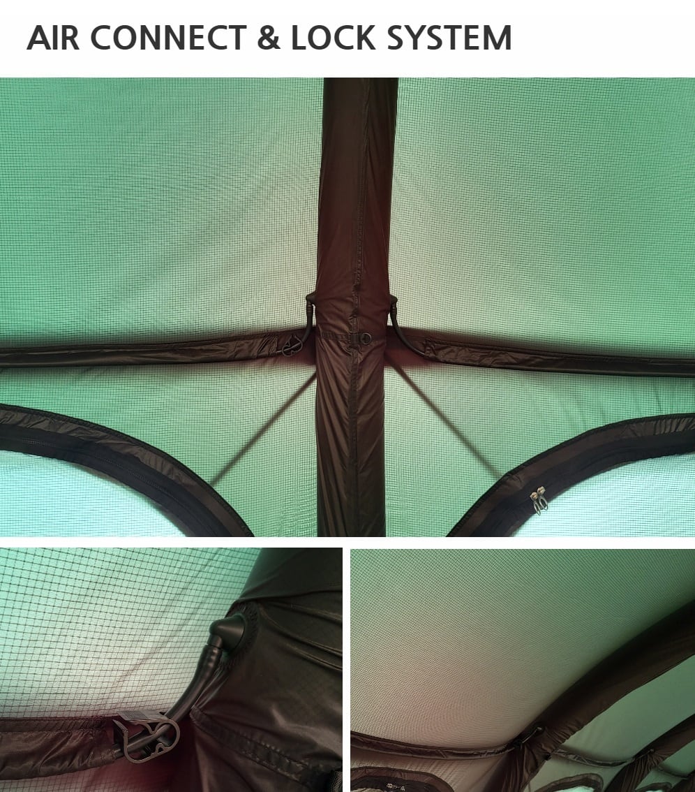 リビングシェルター T720 plus エアーテント（GOPAMIR） | outdoor.beans