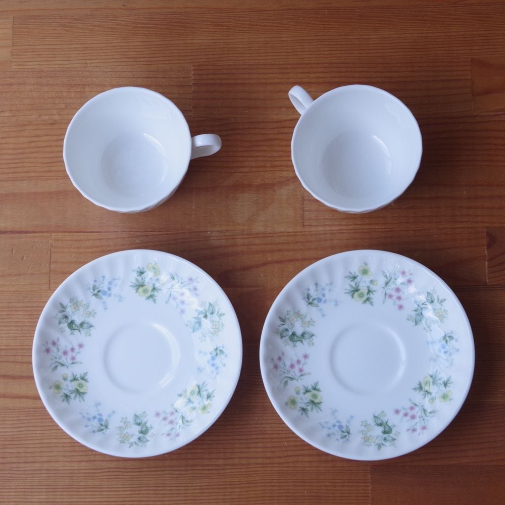 ミントン スプリングバレー ティーカップ ソーサー Minton Spring