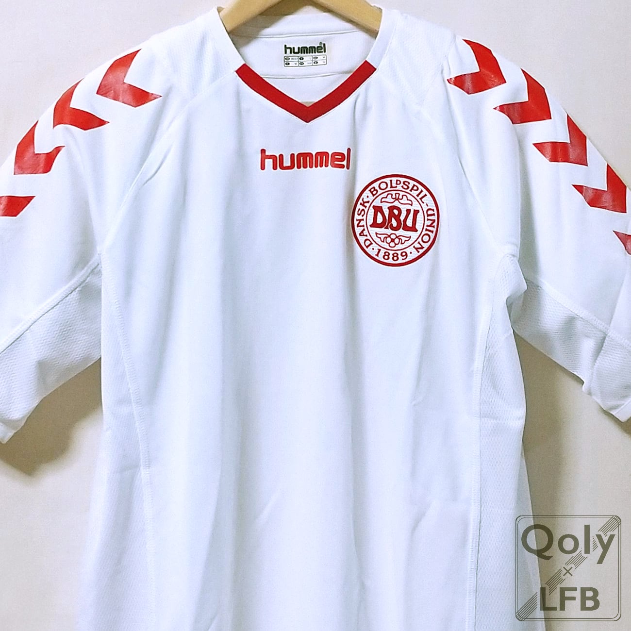 デンマーク代表 2003 Hummel 選手仕様 アウェイ半袖 ユニフォーム