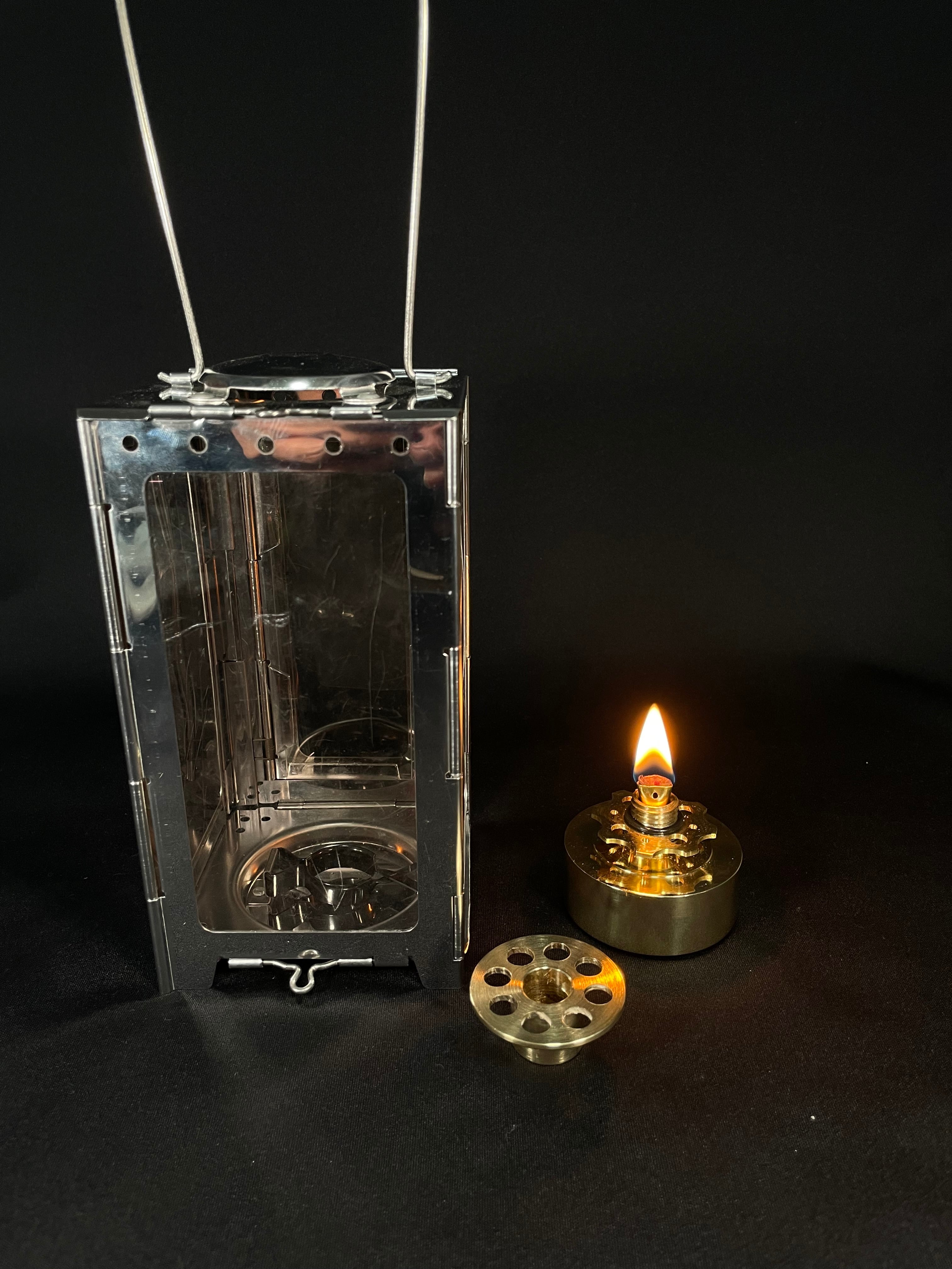 オイルカートリッジ bell スイス軍フォールディングキャンドルランタン