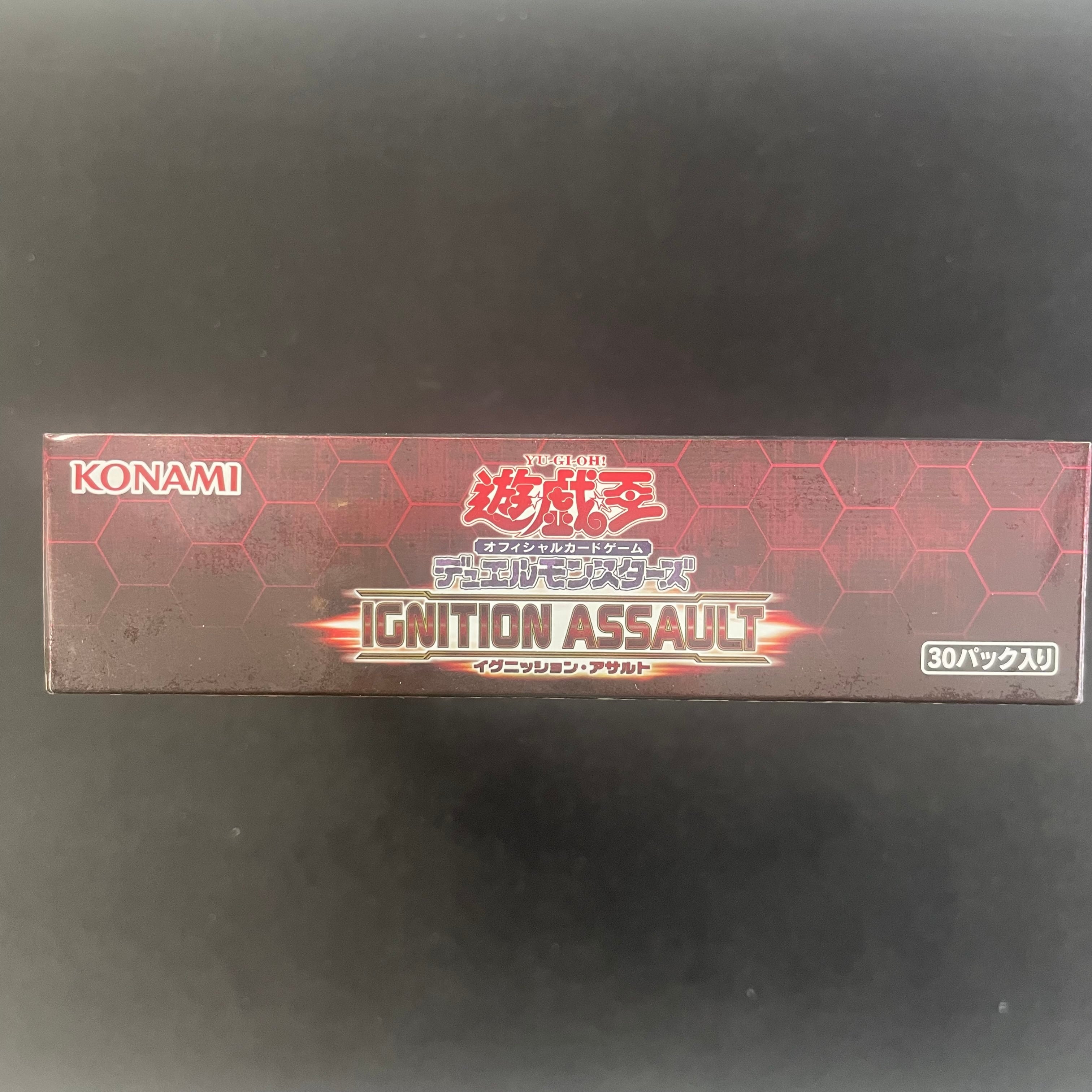 遊戯王 イグニッション・アサルト 日版 シュリンク付き 5BOX 日本版