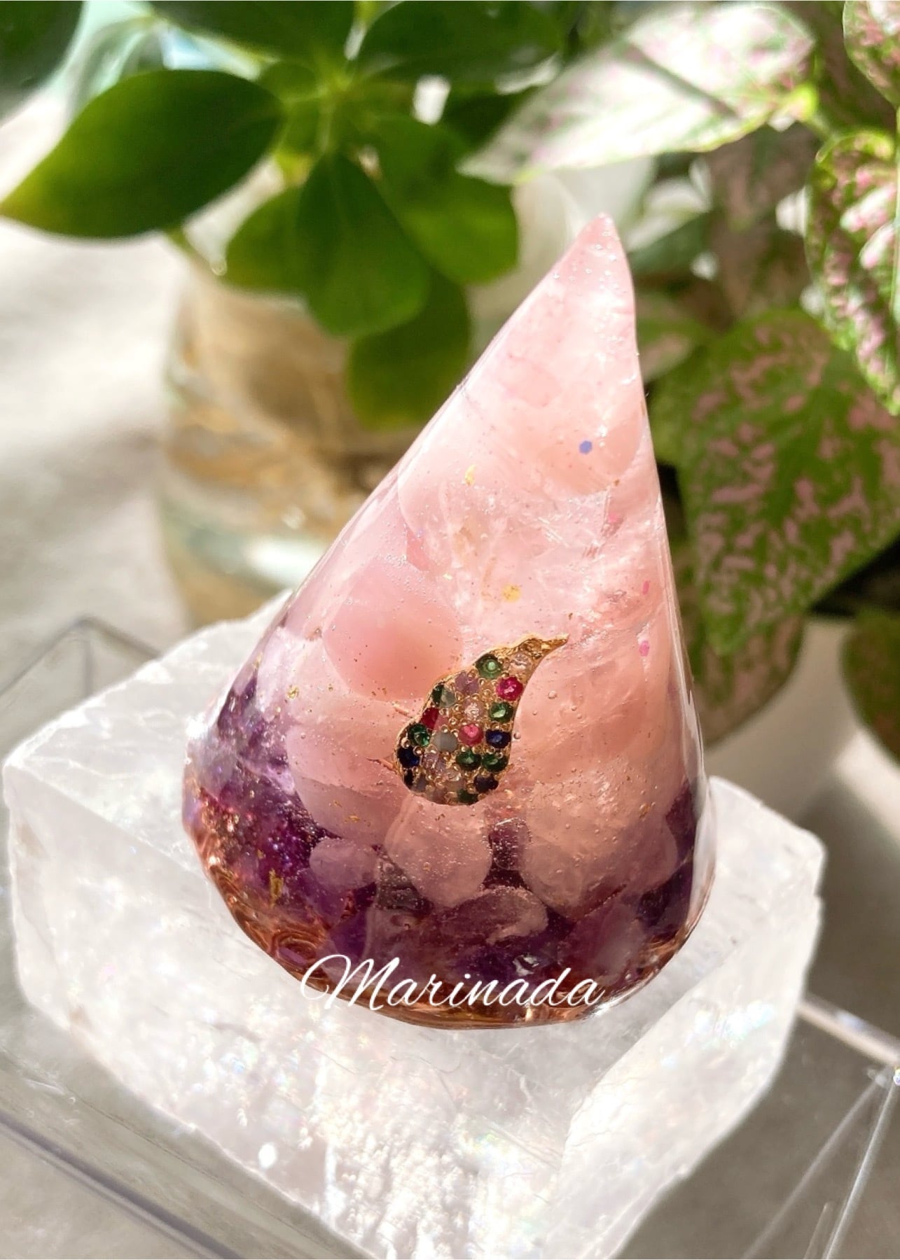 天使のオルゴナイト ラピスラズリ＆ソーダライト | Marinada