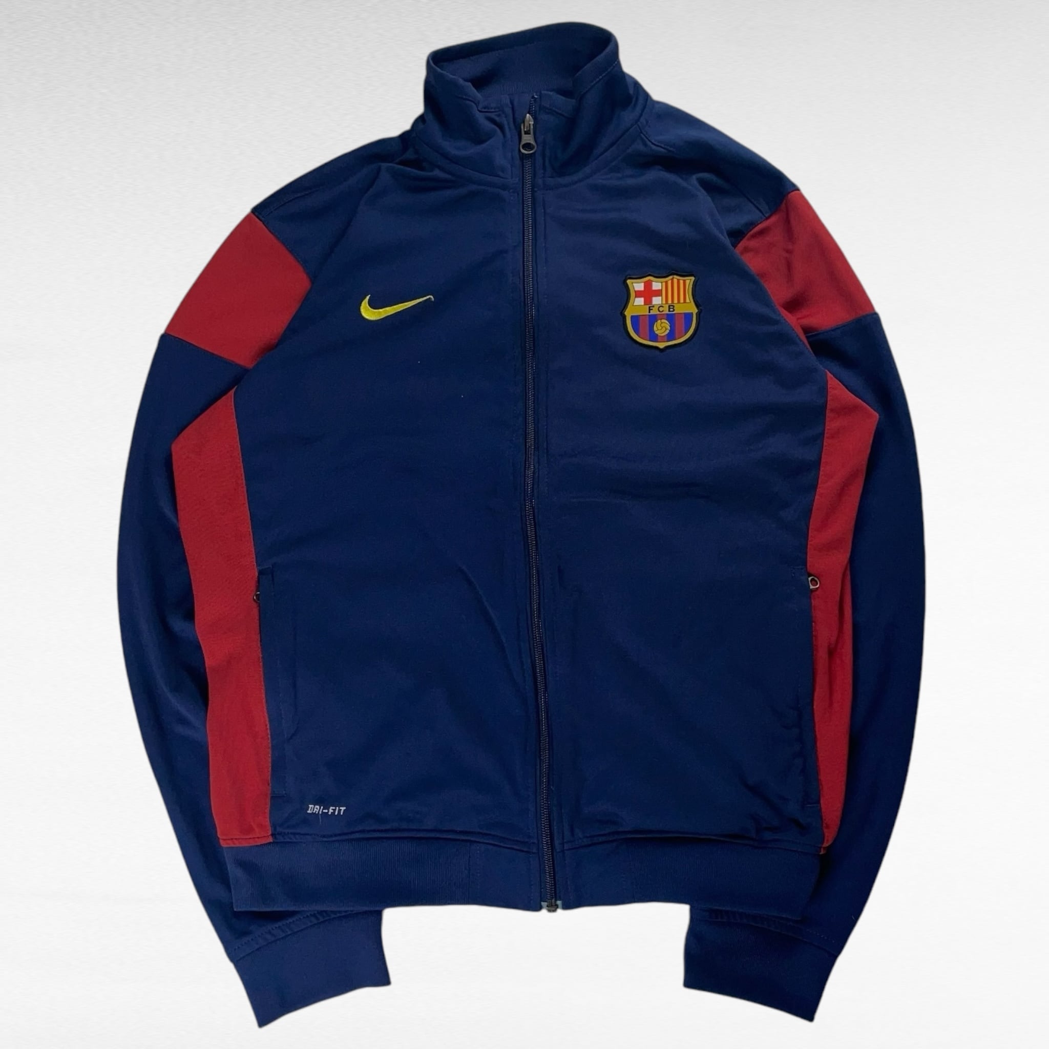 USED ナイキ FCバルセロナ サッカー M相当 トラックジャケット