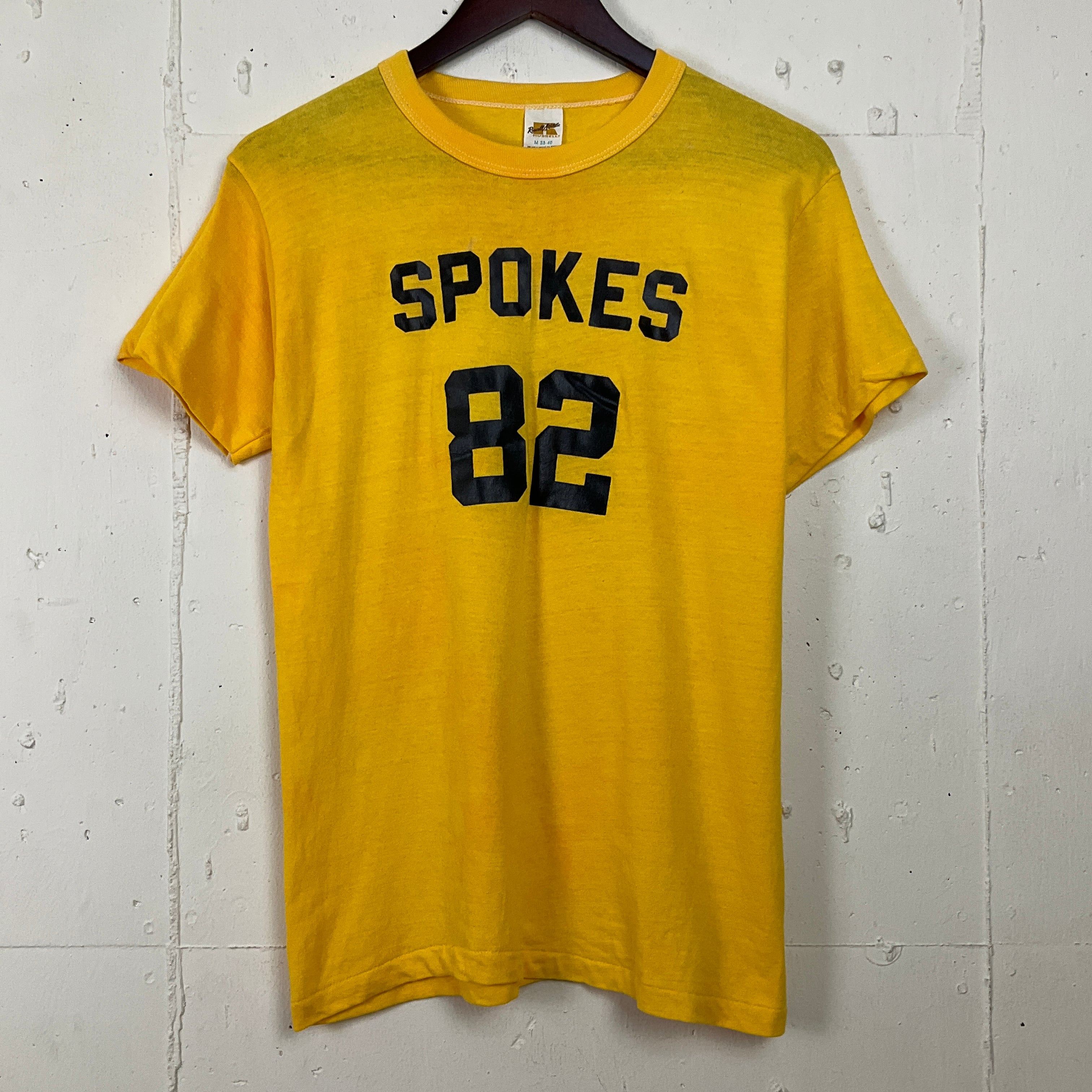 USA製 70年代 70s RUSSELL ラッセル 金タグ ナンバリング Tシャツ 古着