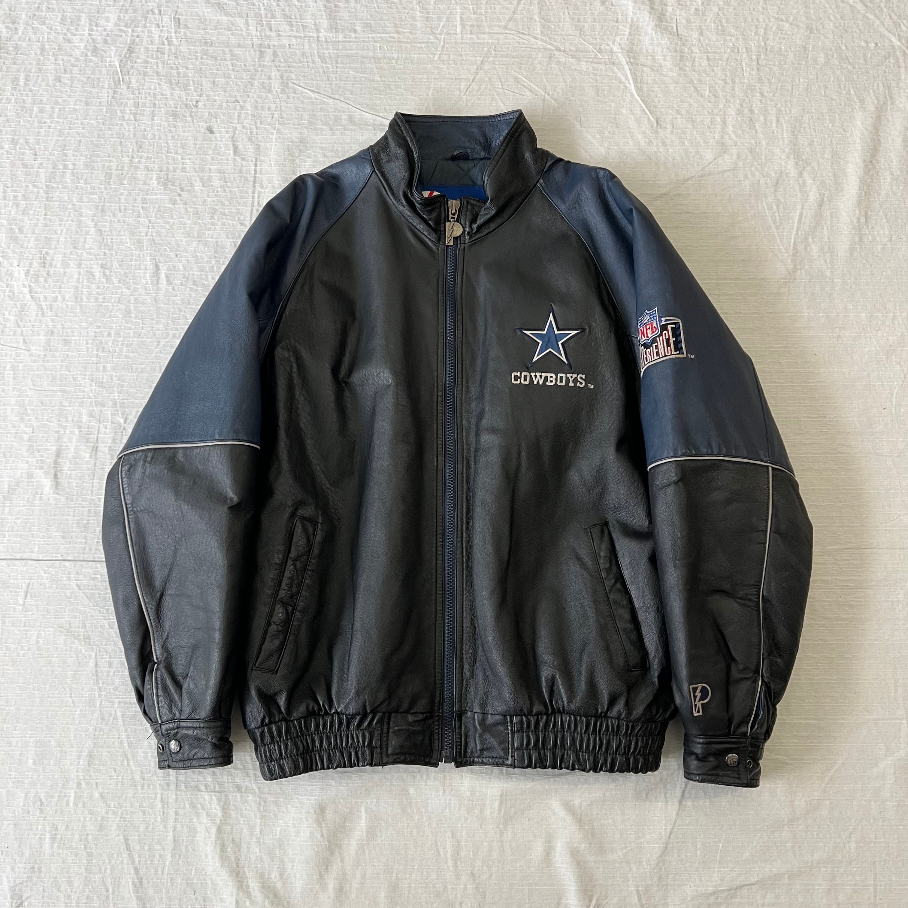 SALE 20％OFF】NFL ダラスカウボーイズ レザージャケット メンズXL