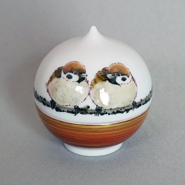 中村陶志人 福良雀玉盃［桐箱付］ | ギャラリー銀乃月