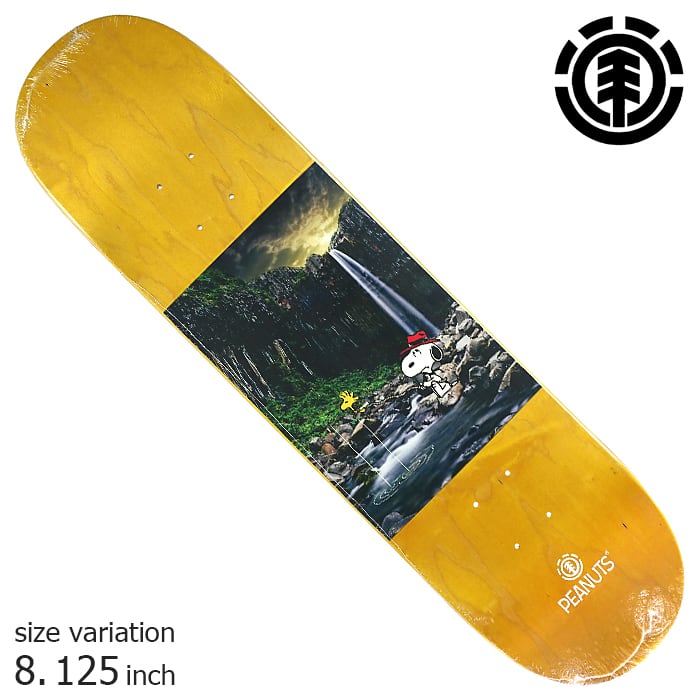 ELEMENT BB027012 PEANUTS 8.125inch エレメント スヌーピー デッキ
