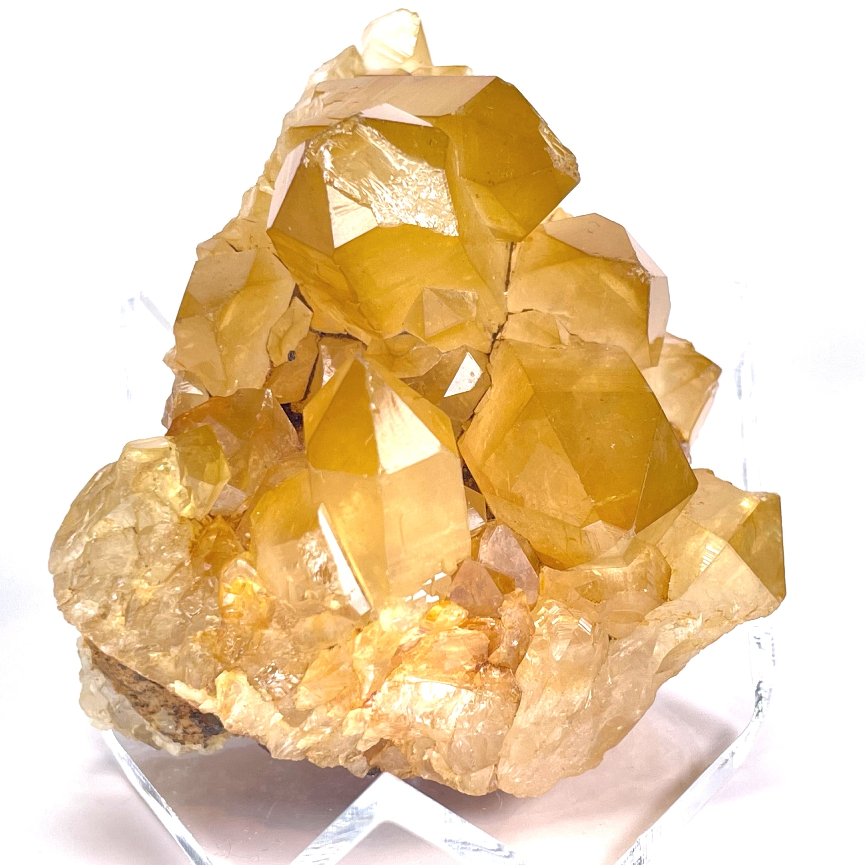 ザンビア産非加熱シトリンクラスター154g #137 | Mea Via Stone