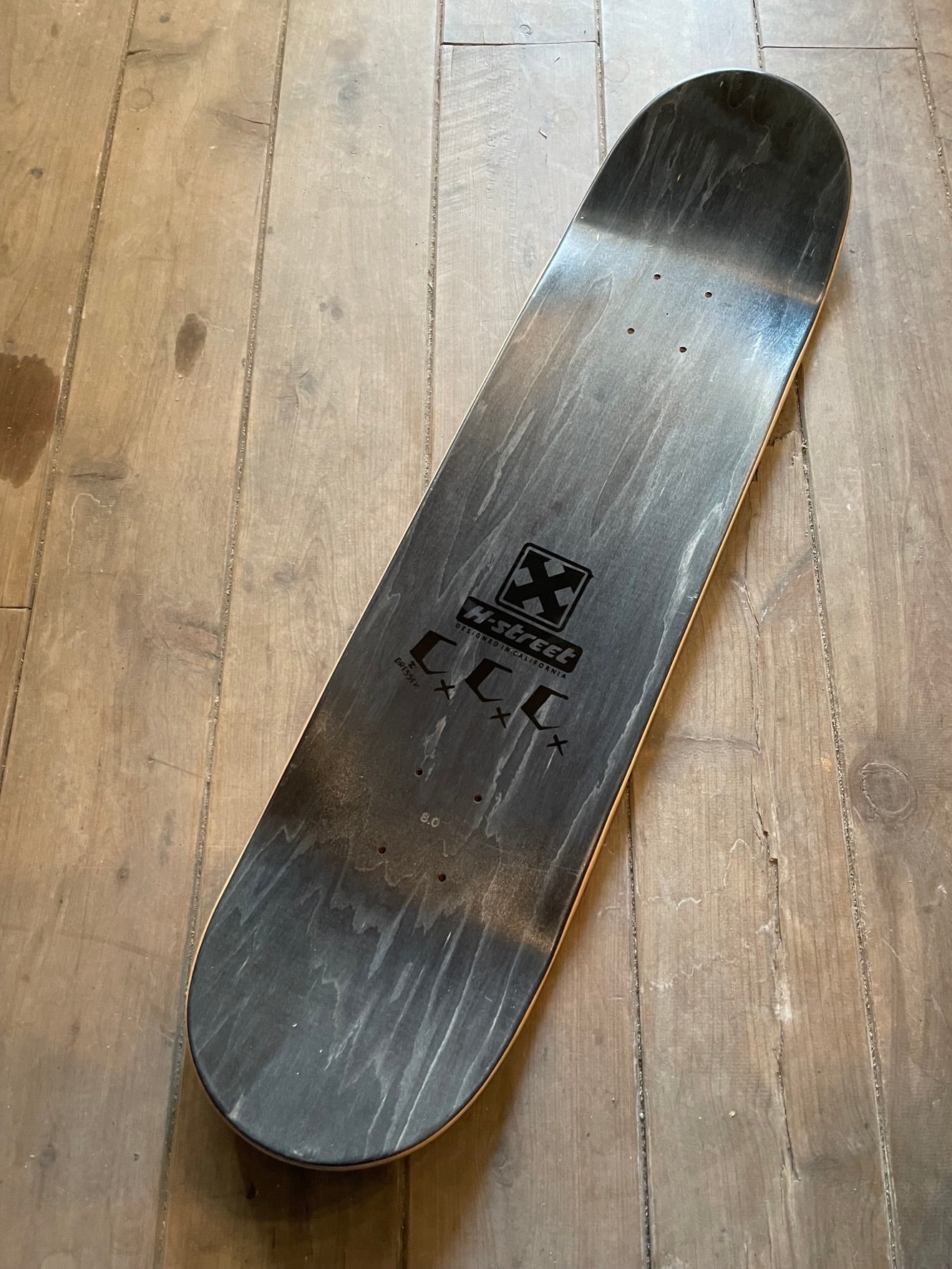 H-STREET SKATEBOARDING skate deck YURO MODEL STREET SHAPE【CCC