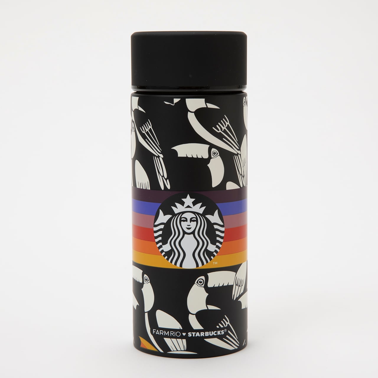 STARBUCKS X FARM RIO ブラックステンレスボトル 12oz 335ml 海外限定