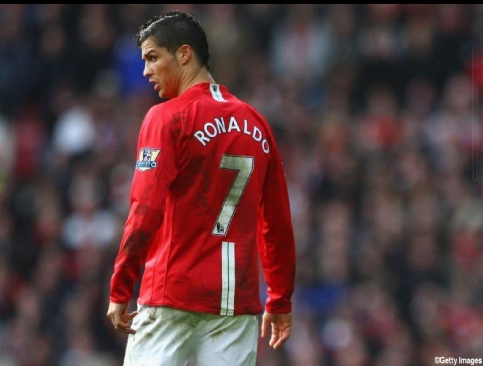 07-08 マンチェスター・ユナイテッド RONALDO 7番 長袖 シャツ Amazon