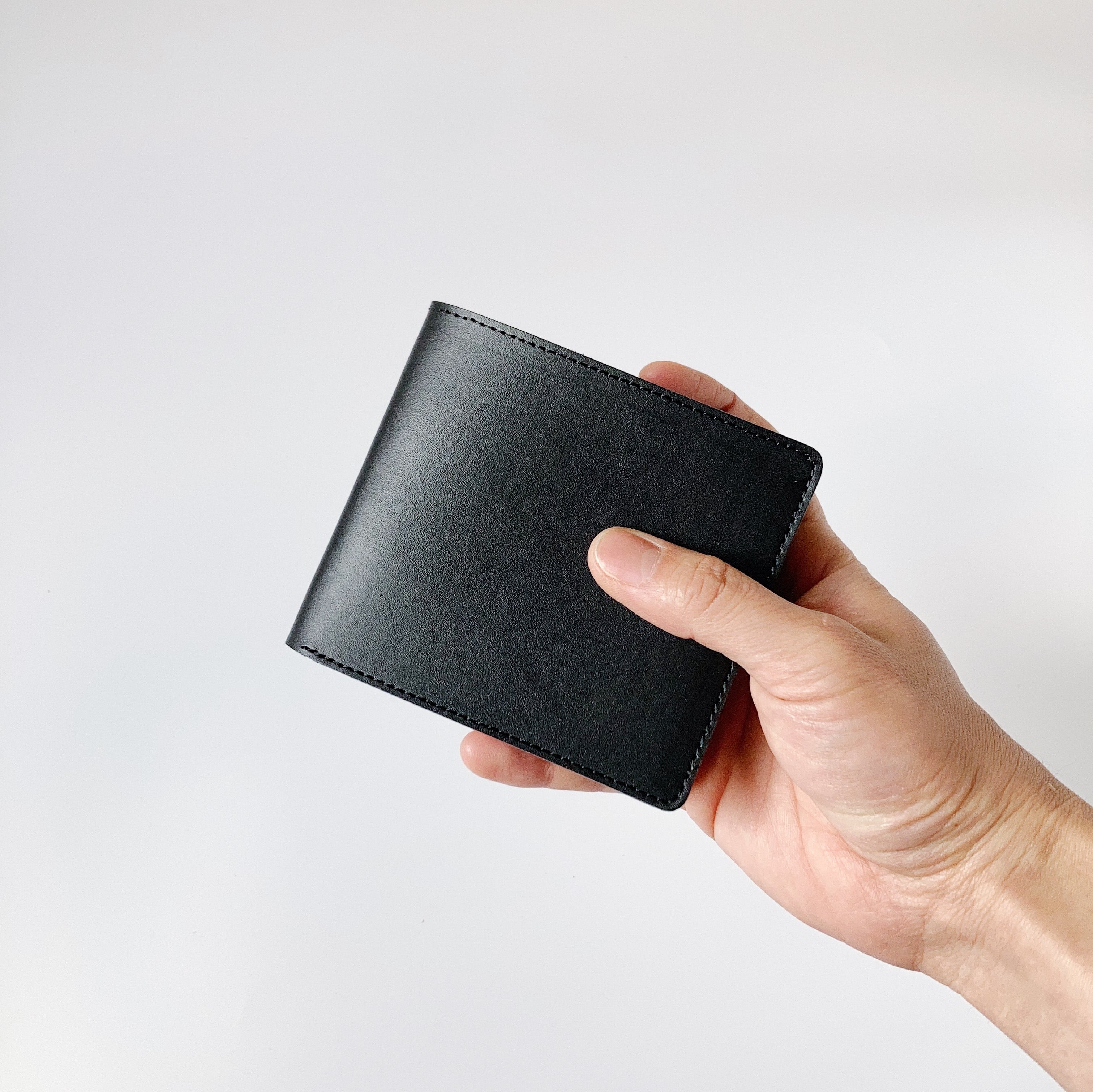 二つ折り財布 Bifold Wallet (Black) | tomorka | 和歌山