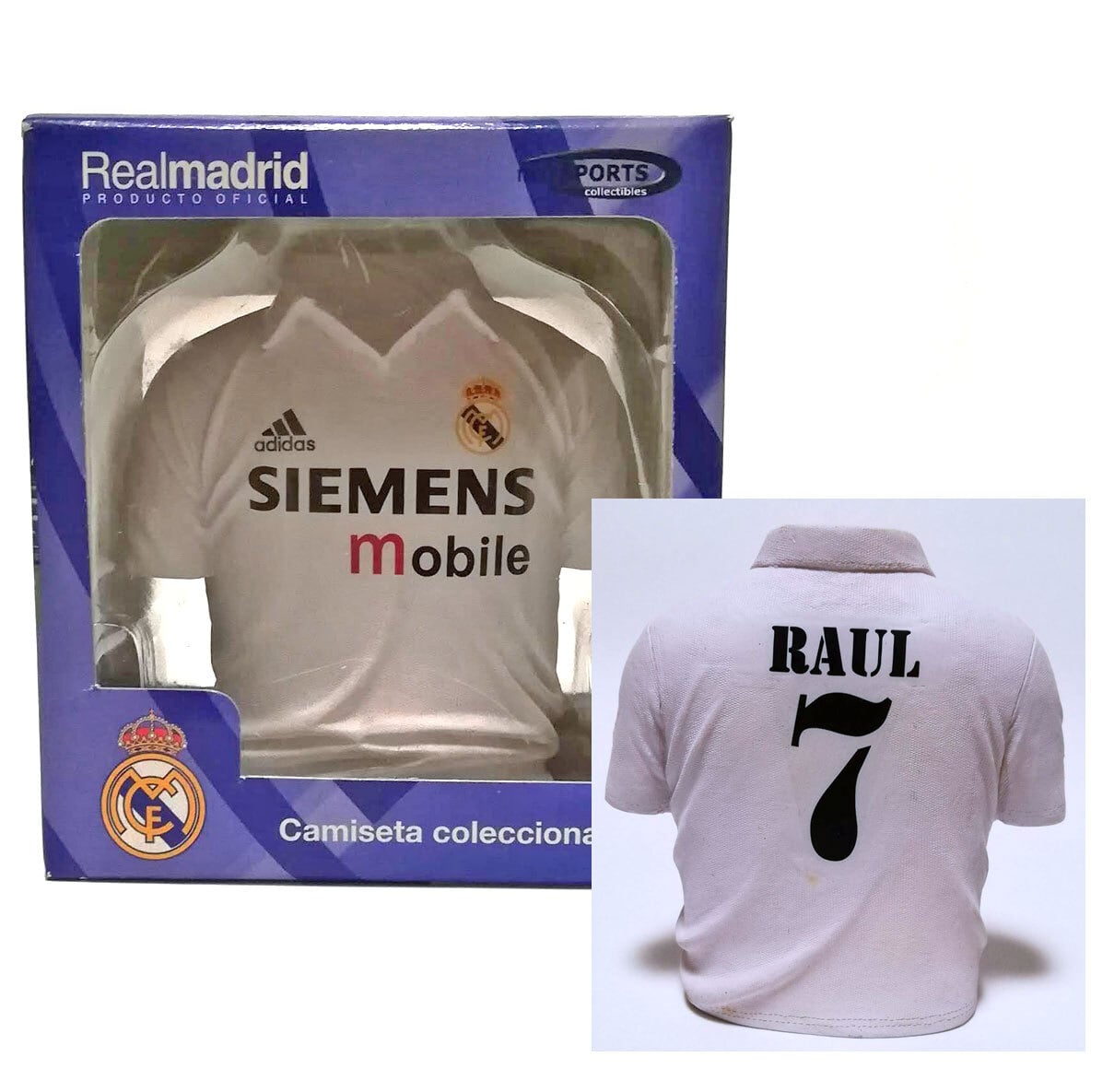 レアル・マドリード 2003 クラブ公式ペーパーウェイト #7 RAUL