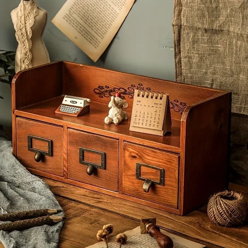 ミニ チェスト ナチュラル 木製 かわいい おしゃれ インテリア 小物