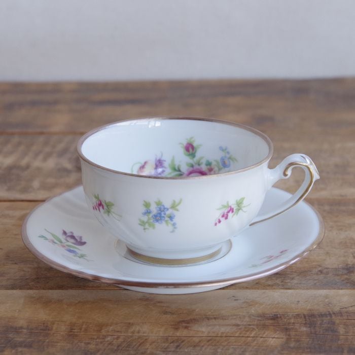 ロールストランド 花柄 カップ＆ソーサー Rorstrand #240927-8 北欧