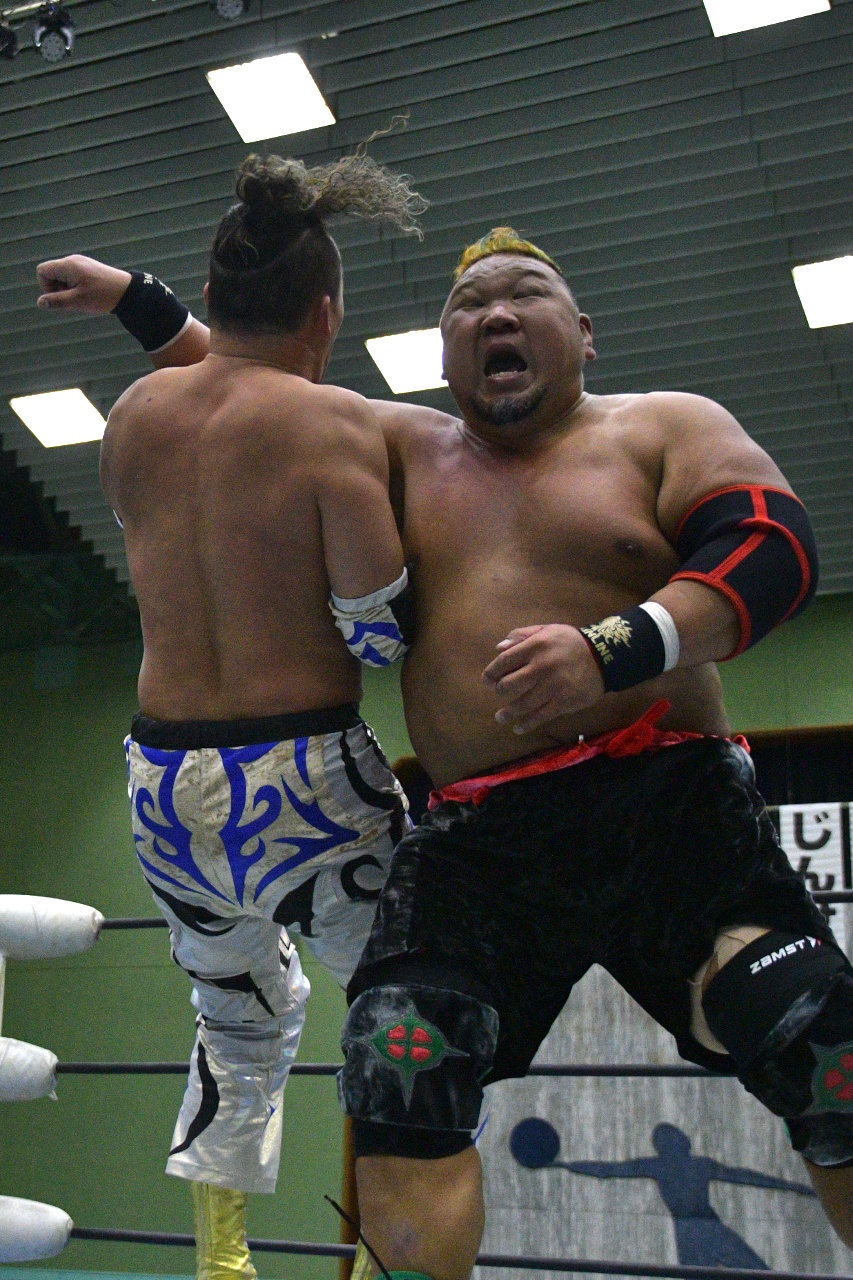 試合詳細】3・3 みちのくプロレス徳島大会 GAINAvs丸藤正道 新崎人生