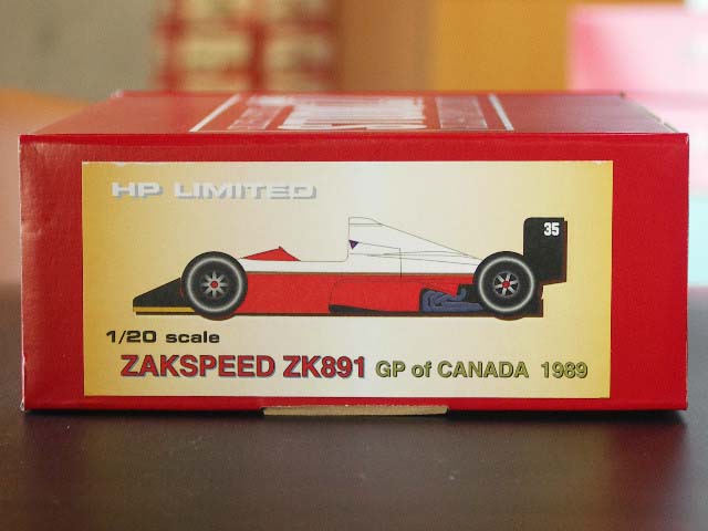 STUDIO27【NET-2024】1/20 ザクスピードZK891 カナダGP 1989 通販限定