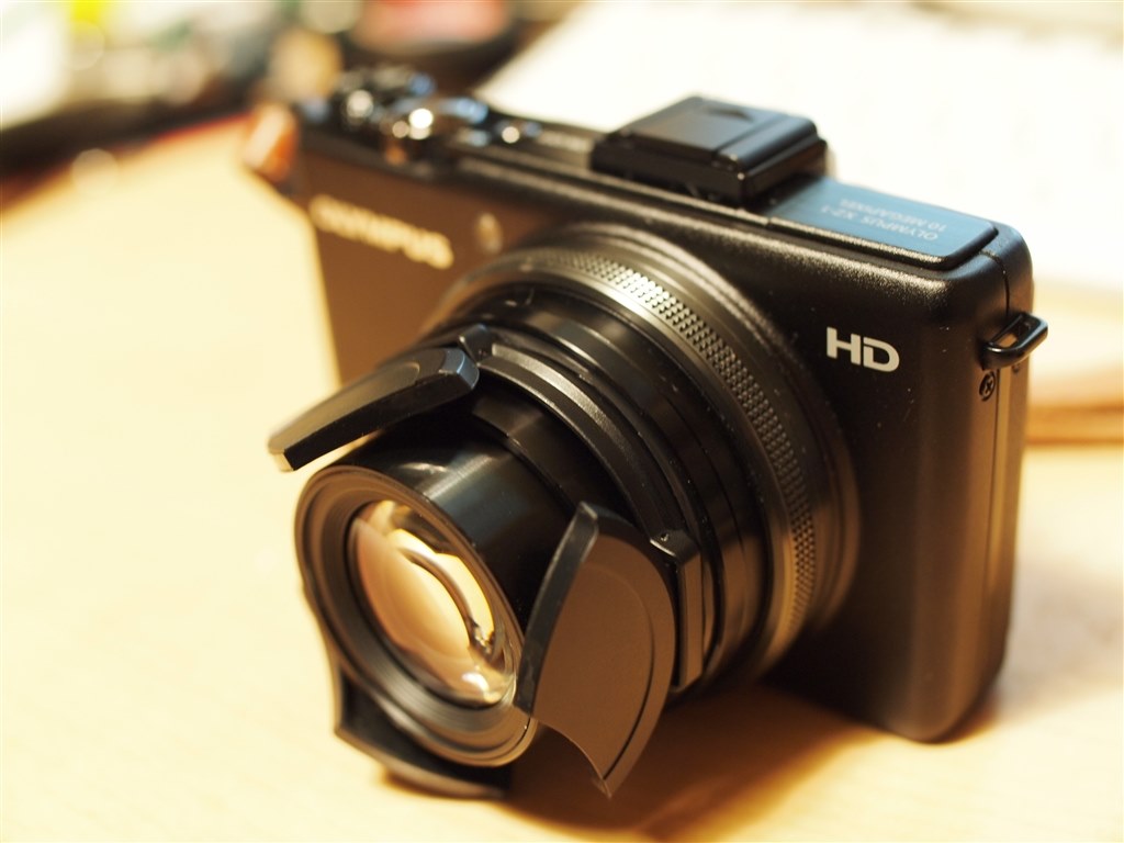 RICOH 自動開閉式レンズキャップLC-2装着！』 オリンパス OLYMPUS XZ-1