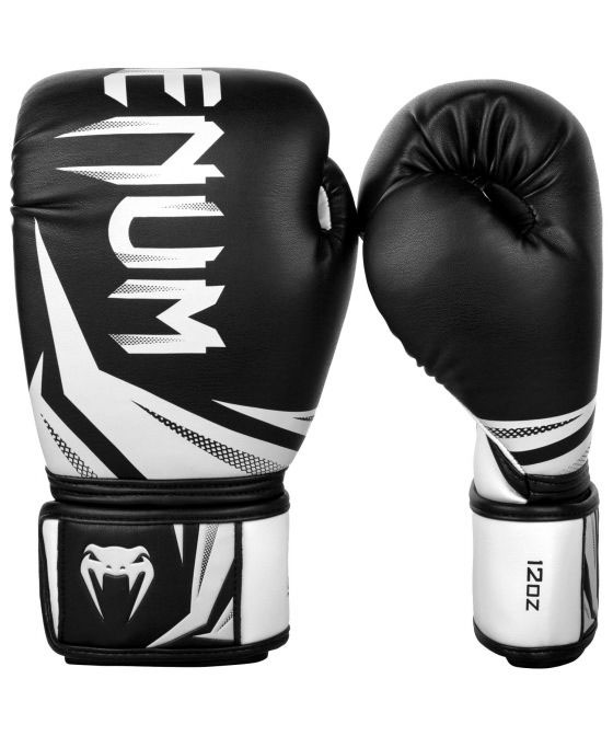 Venum Challenger 3.0 ボクシンググローブ - ブラック/ホワイト | BEEST