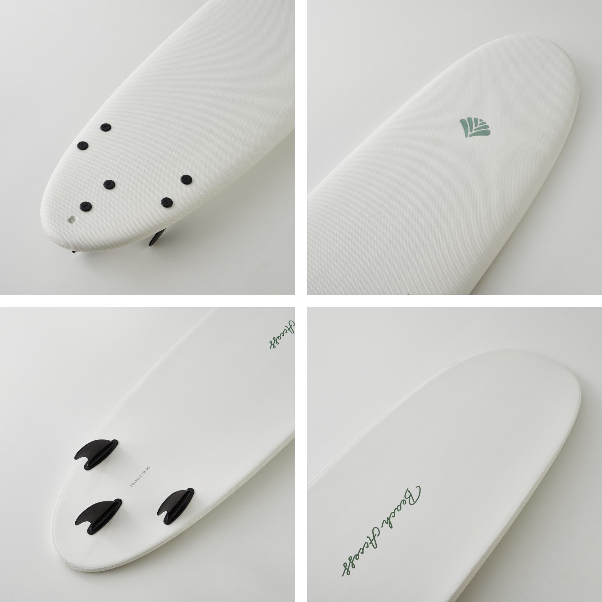 公式】Standard ソフトボード 7'2” ミッドレングス ハンドル付き