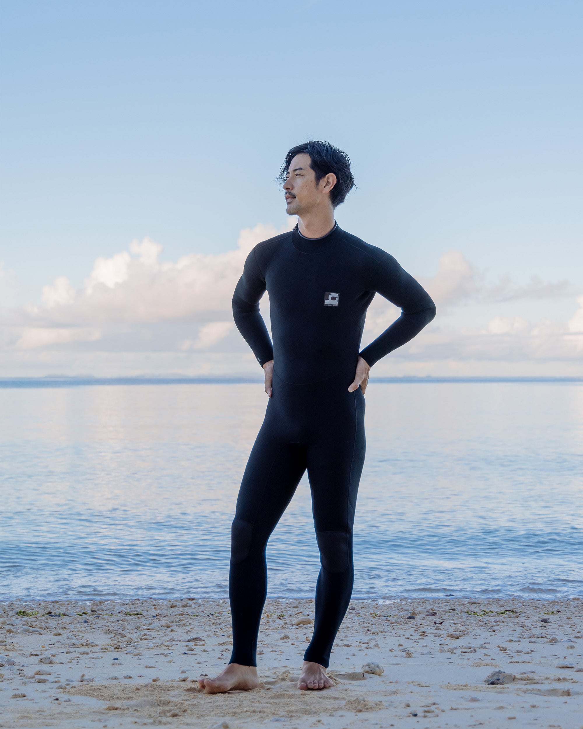 メンズ 3mm フルジャージ バックジップ – Beach Access Japan