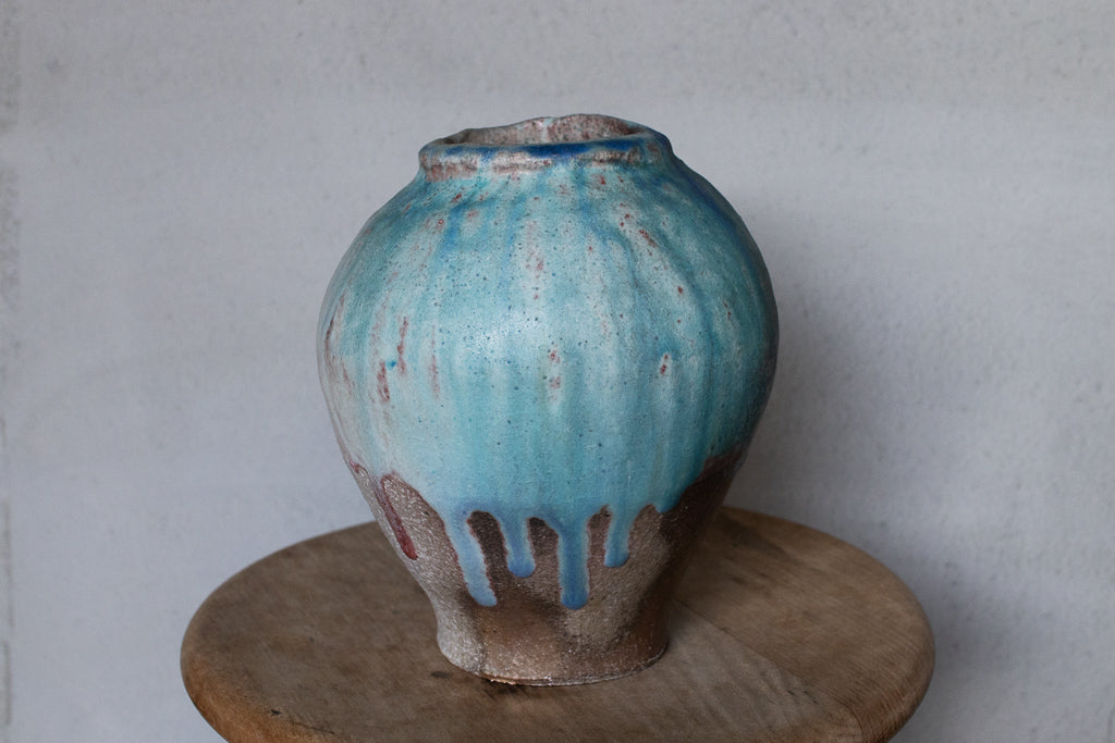 高橋燎 / 壺 花器 オブジェ 薪窯（トレインキルン）'24個展出展作品