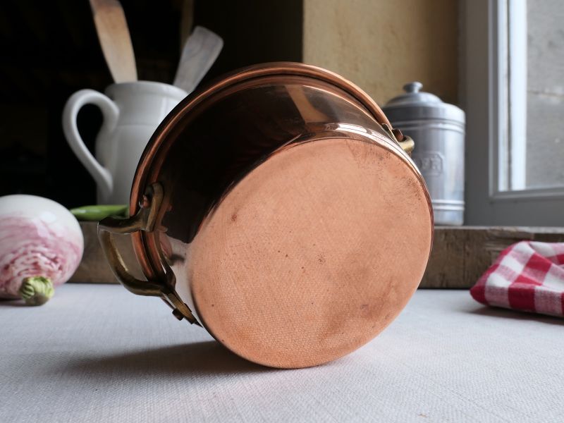 フランス アンティーク 銅製 小さな両手鍋 ココット A - une Belle Chose