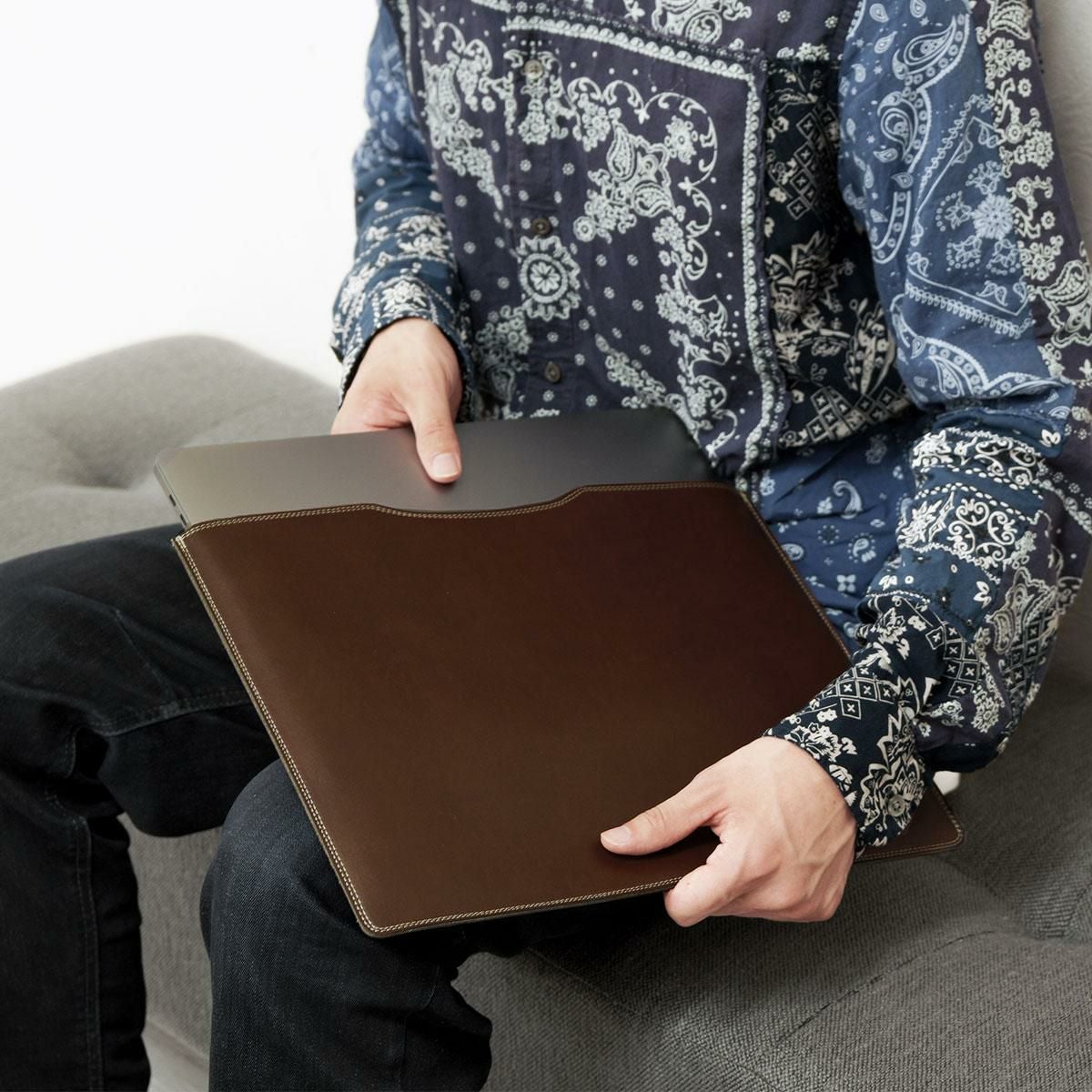 パソコンケース 13インチ スリーブケース レザーケース シンプル